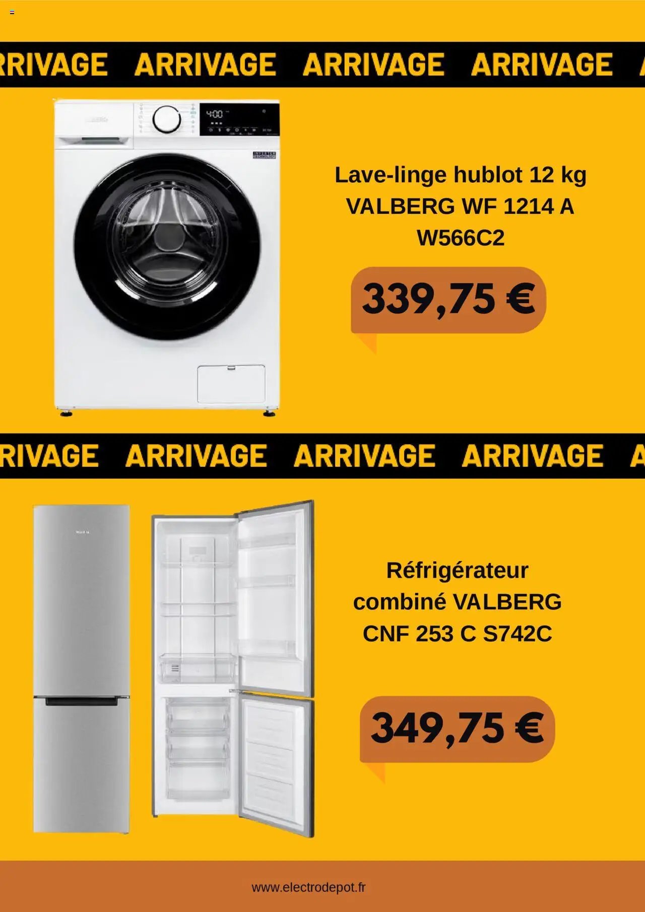 Electro Dépôt catalogue