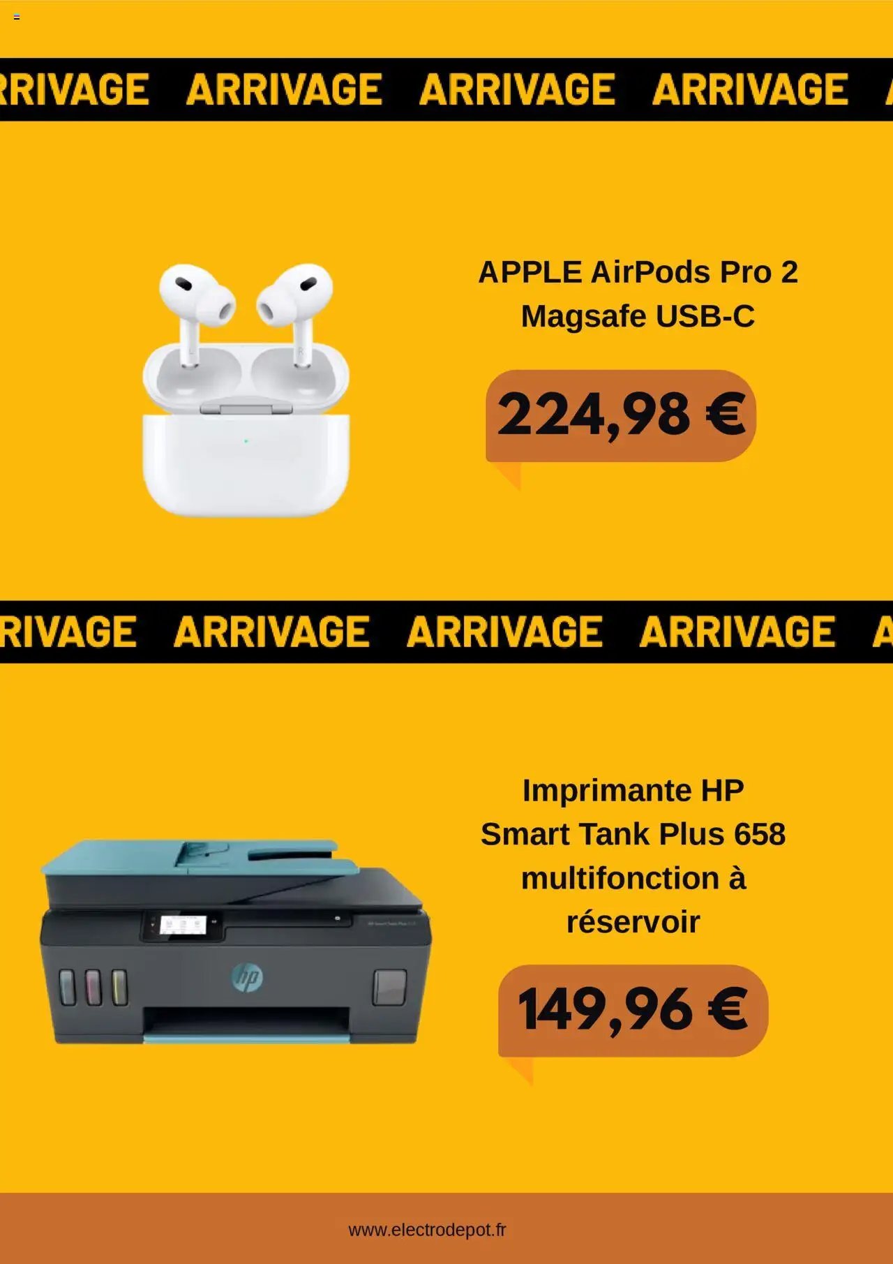 Electro Dépôt catalogue