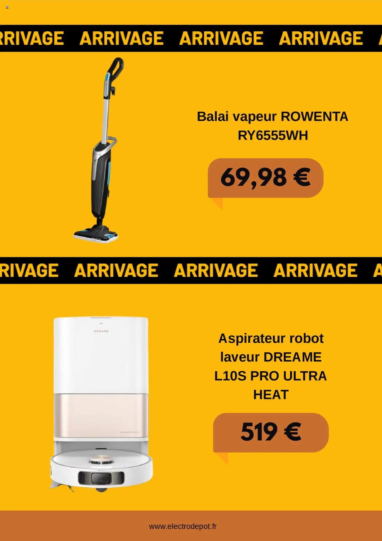 Electro Dépôt catalogue