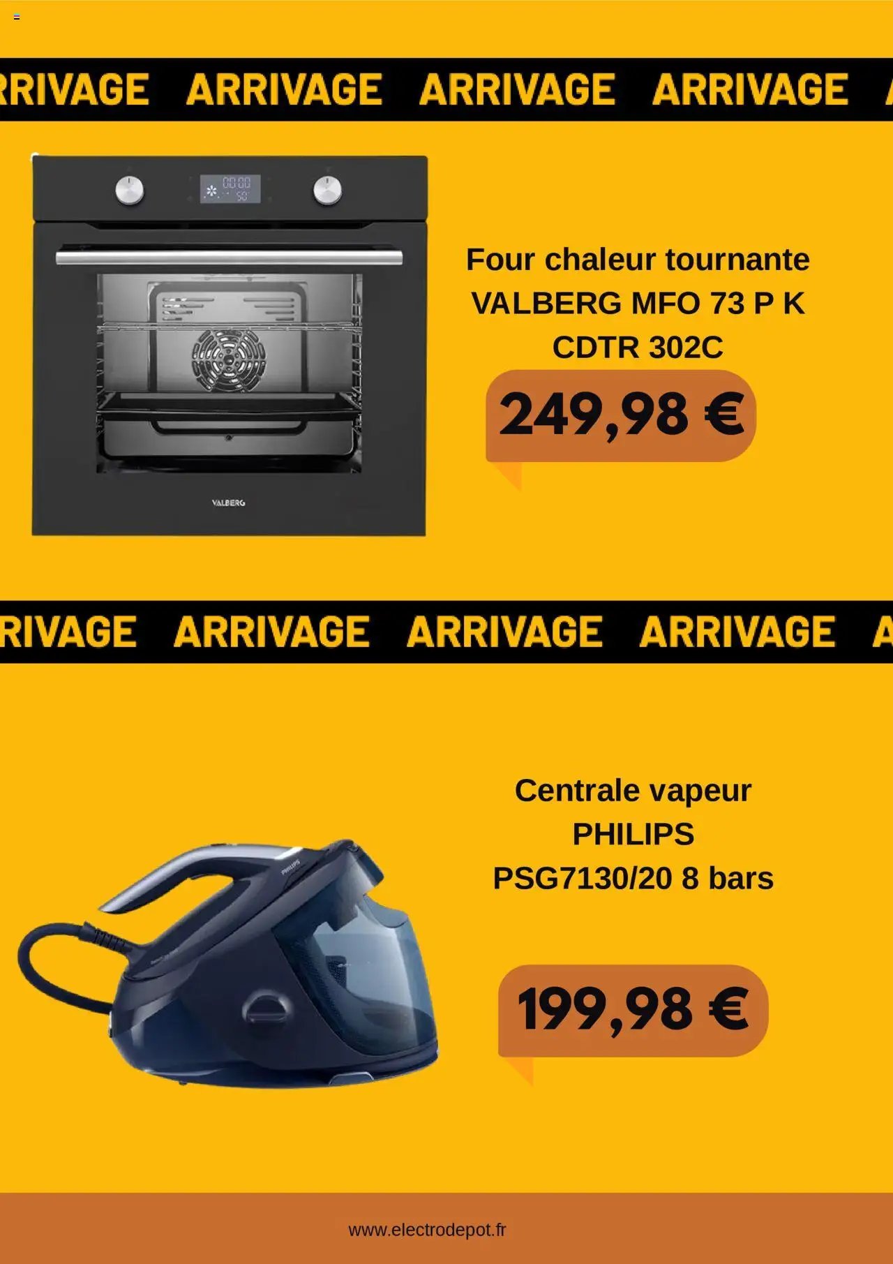 Electro Dépôt catalogue