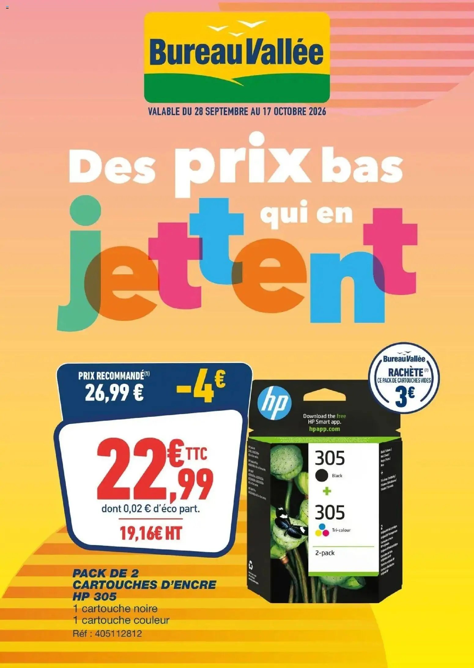 Bureau Vallée - Des prix bas qui en jettent