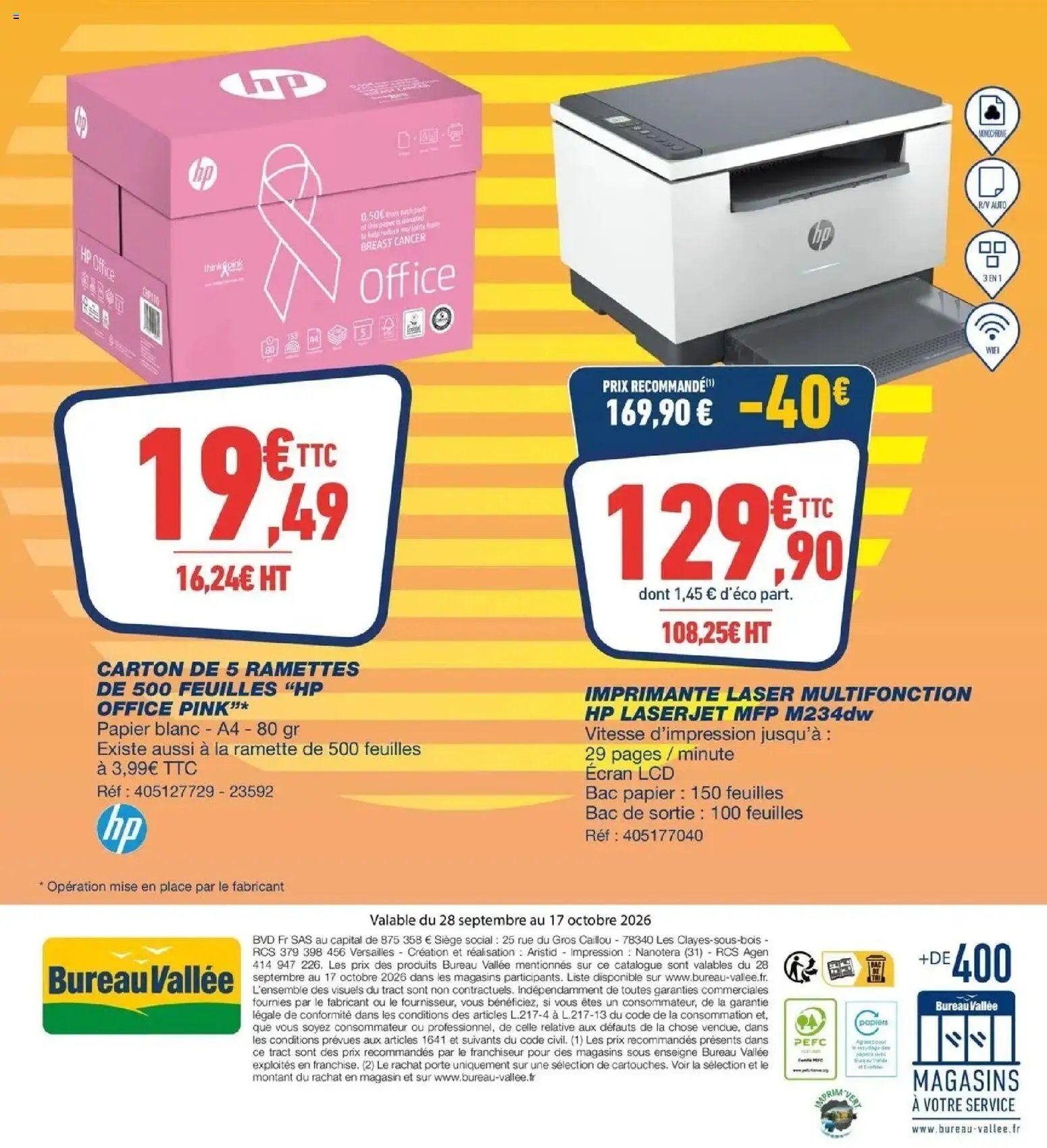 Bureau Vallée - Des prix bas qui en jettent