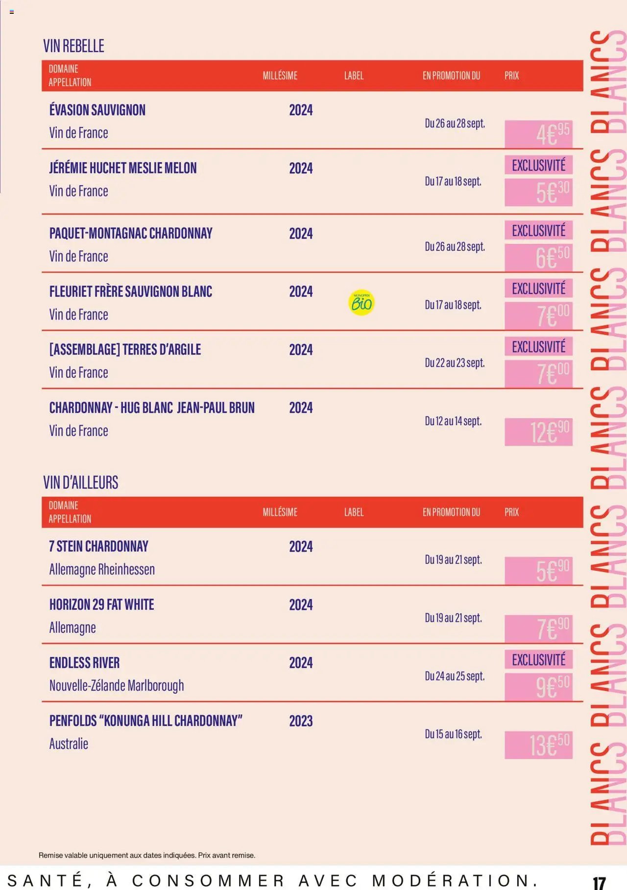 Monoprix - Guide foire aux vins (2025-09-12 - 2025-09-28)