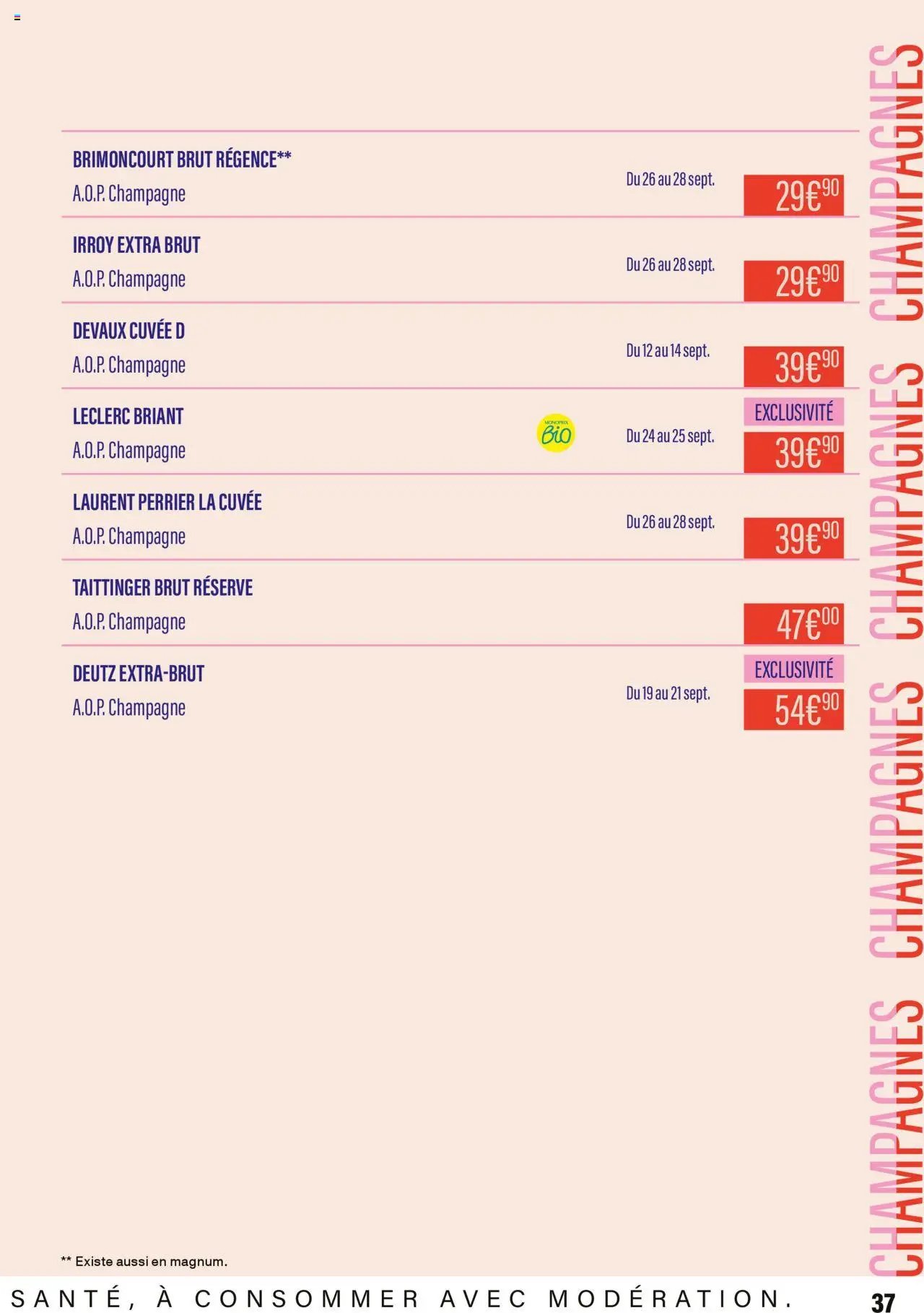 Monoprix - Guide foire aux vins (2025-09-12 - 2025-09-28)
