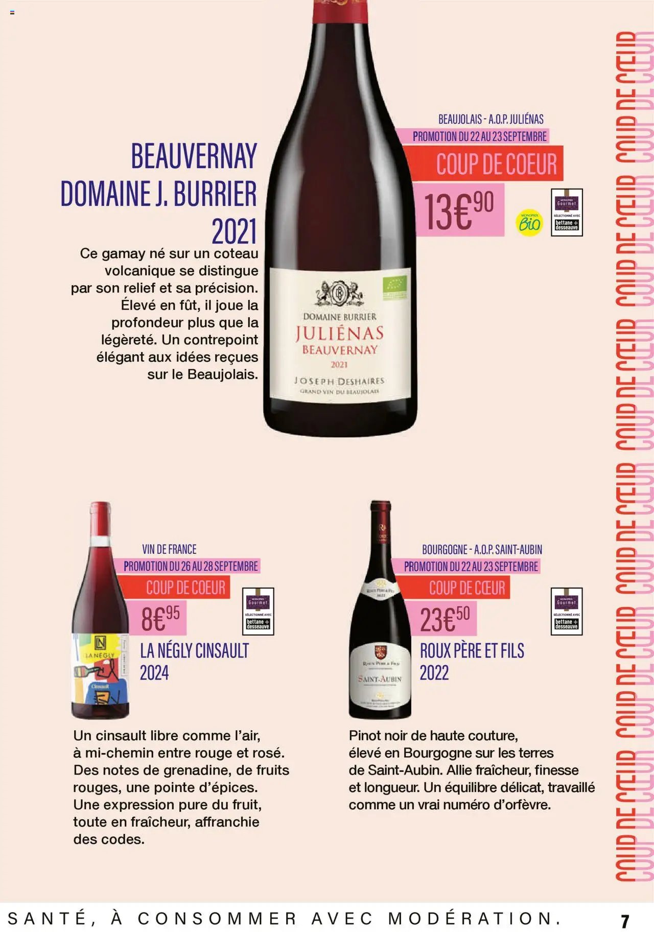 Monoprix - Guide foire aux vins (2025-09-12 - 2025-09-28)