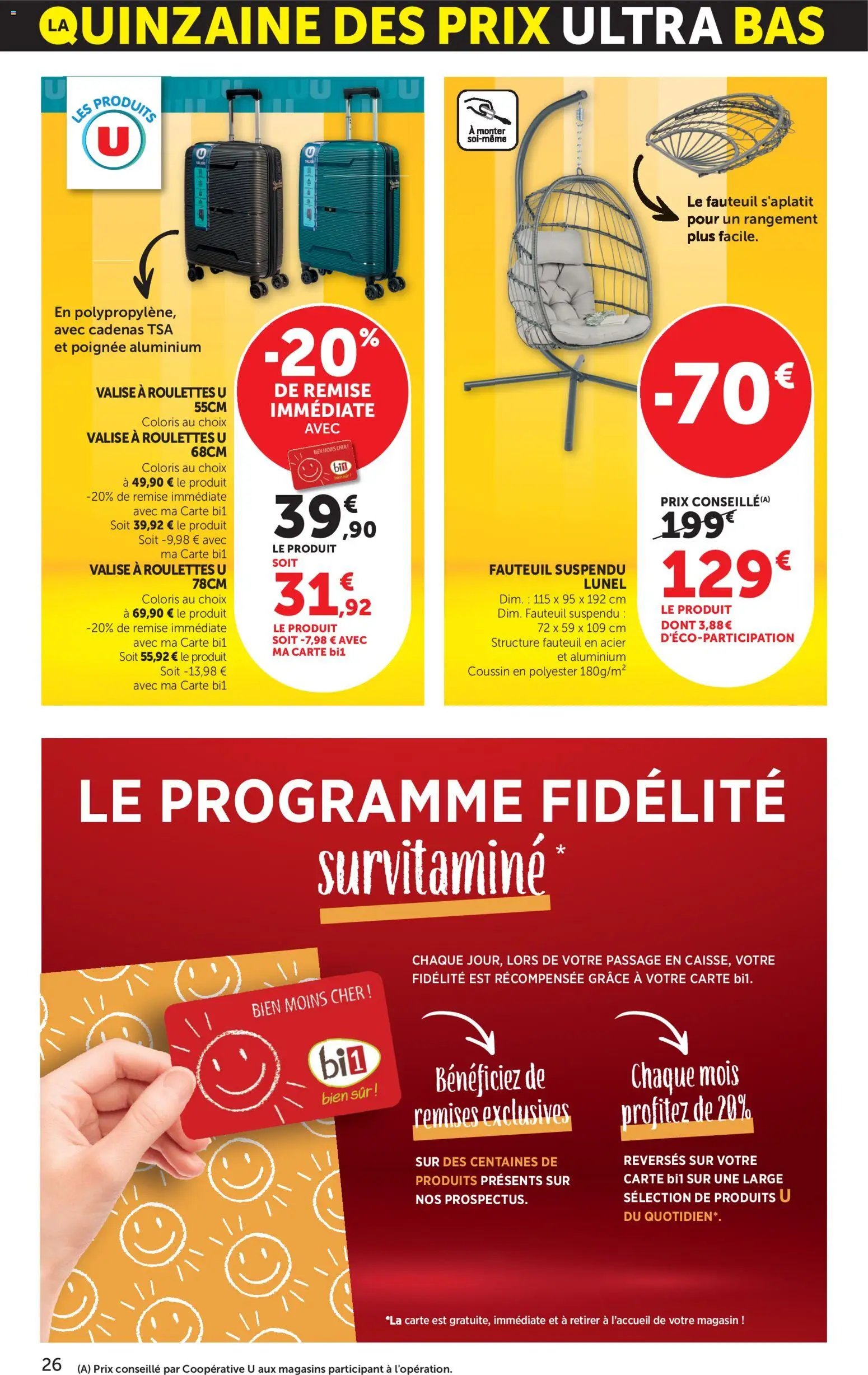 bi1 catalogue supermarché ultra bas -50%
