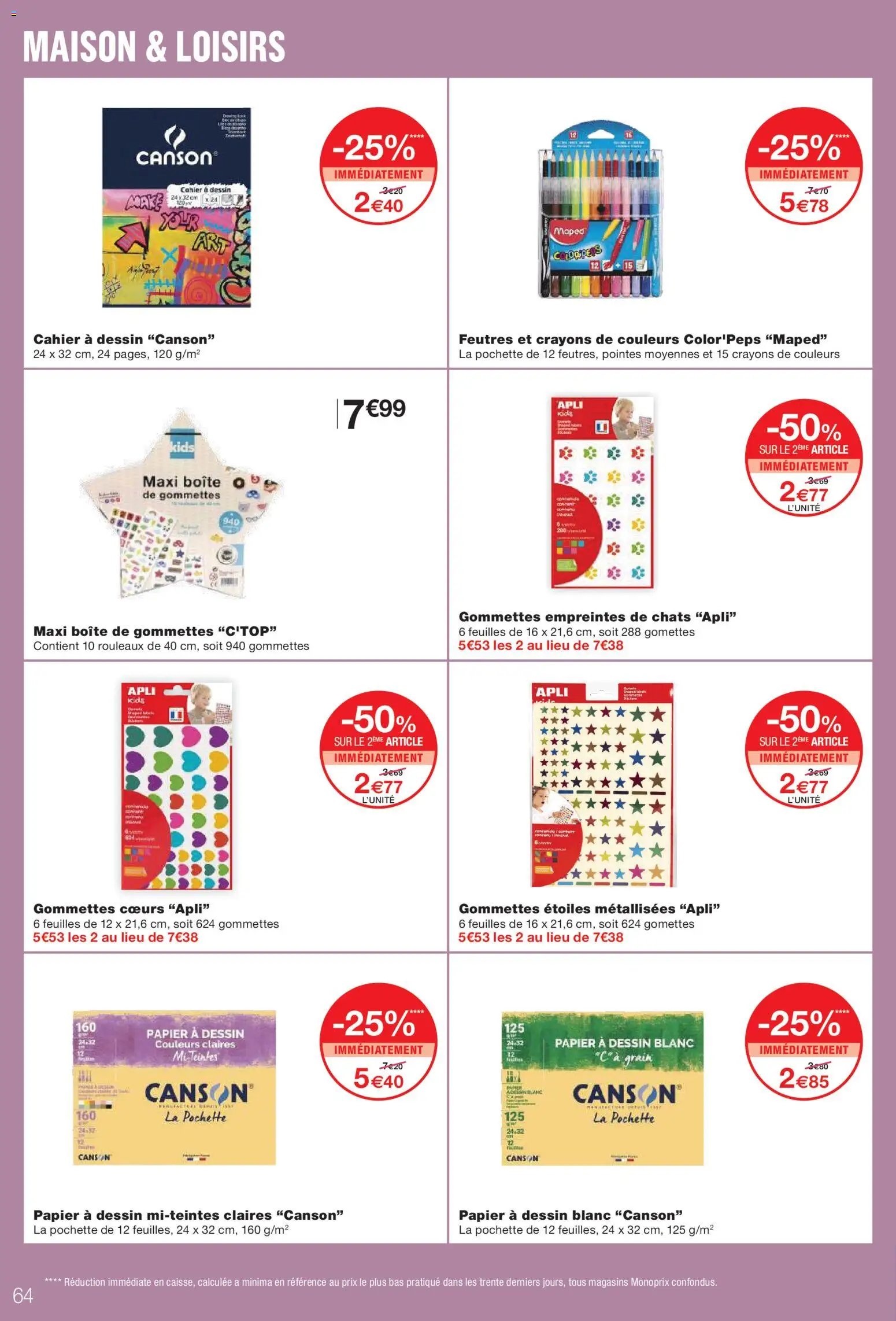 Monoprix catalogue