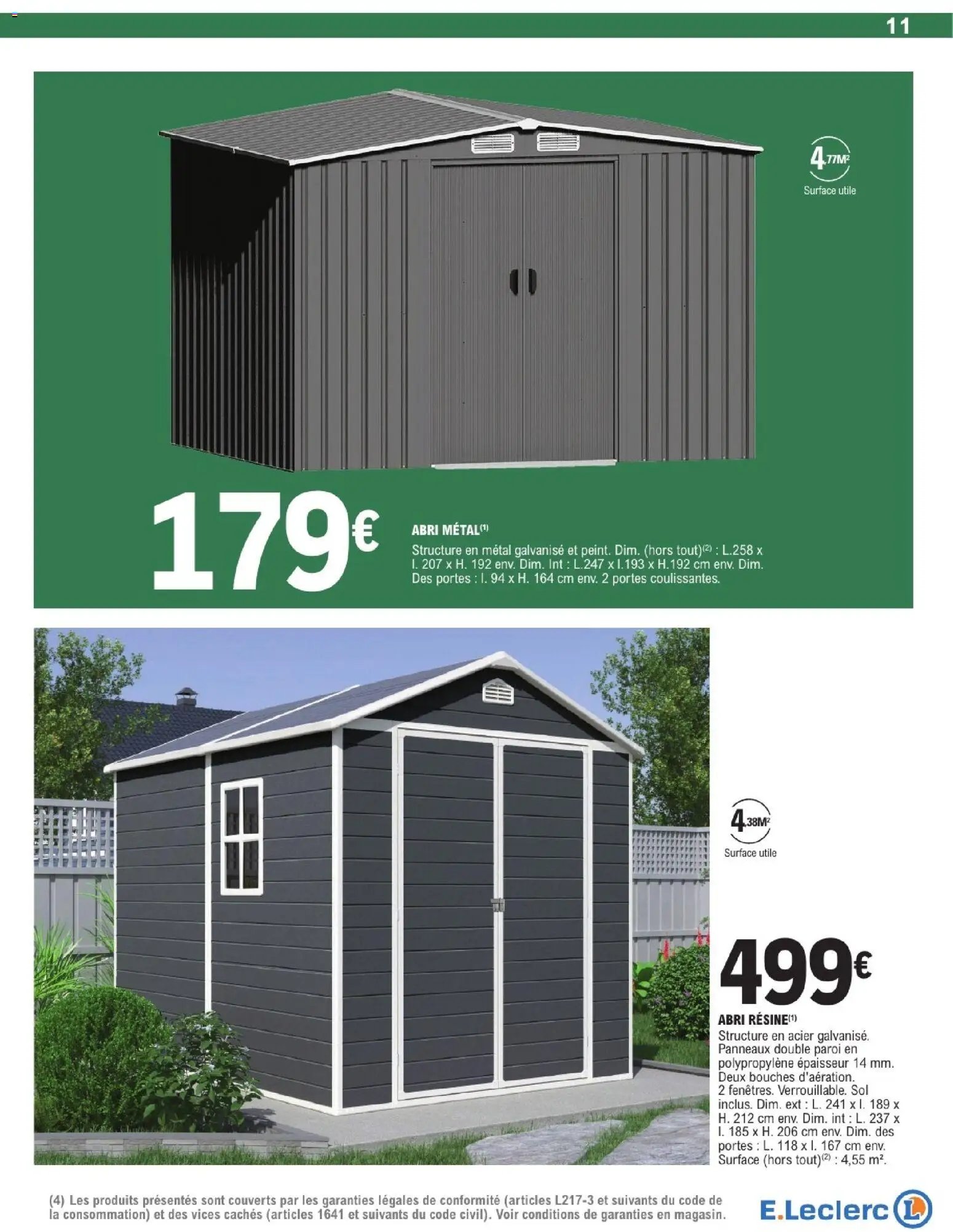 Brico E.Leclerc catalogue Jardin