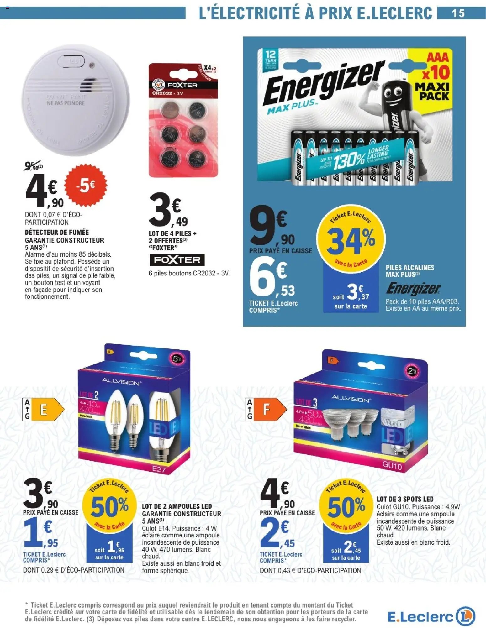 Brico E.Leclerc catalogue Jardin