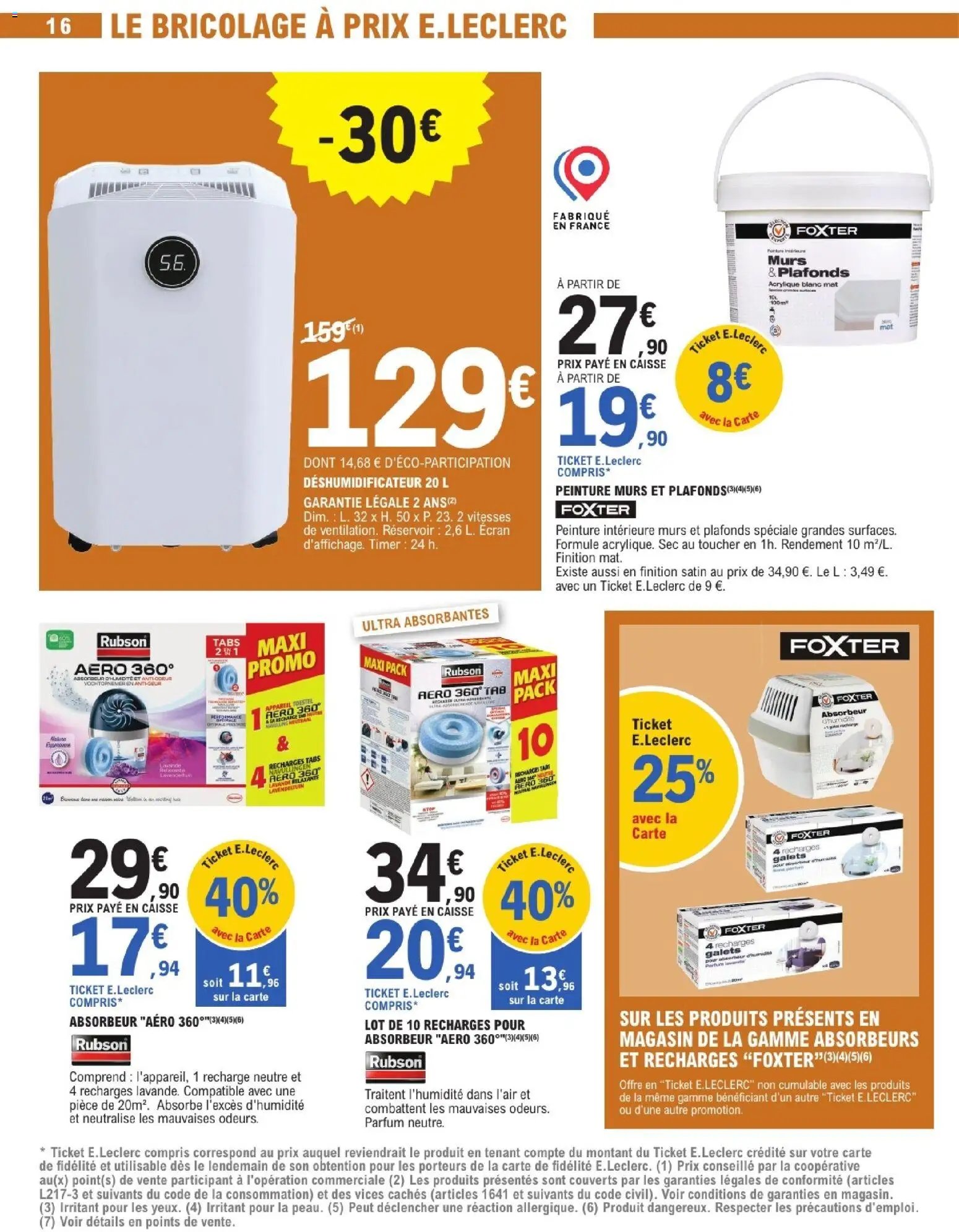 Brico E.Leclerc catalogue Jardin