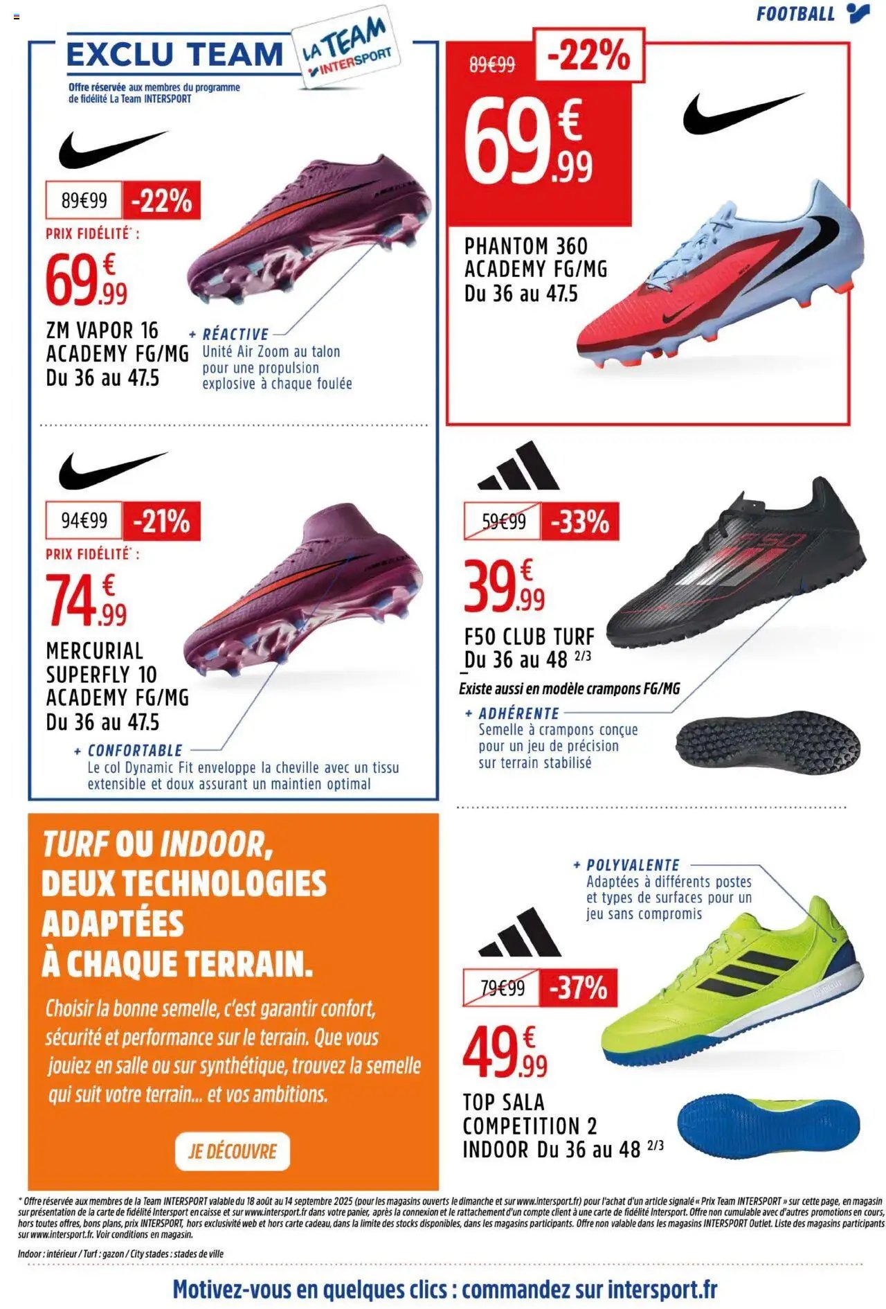 Intersport catalogue (2025-08-18 - 2025-09-14)