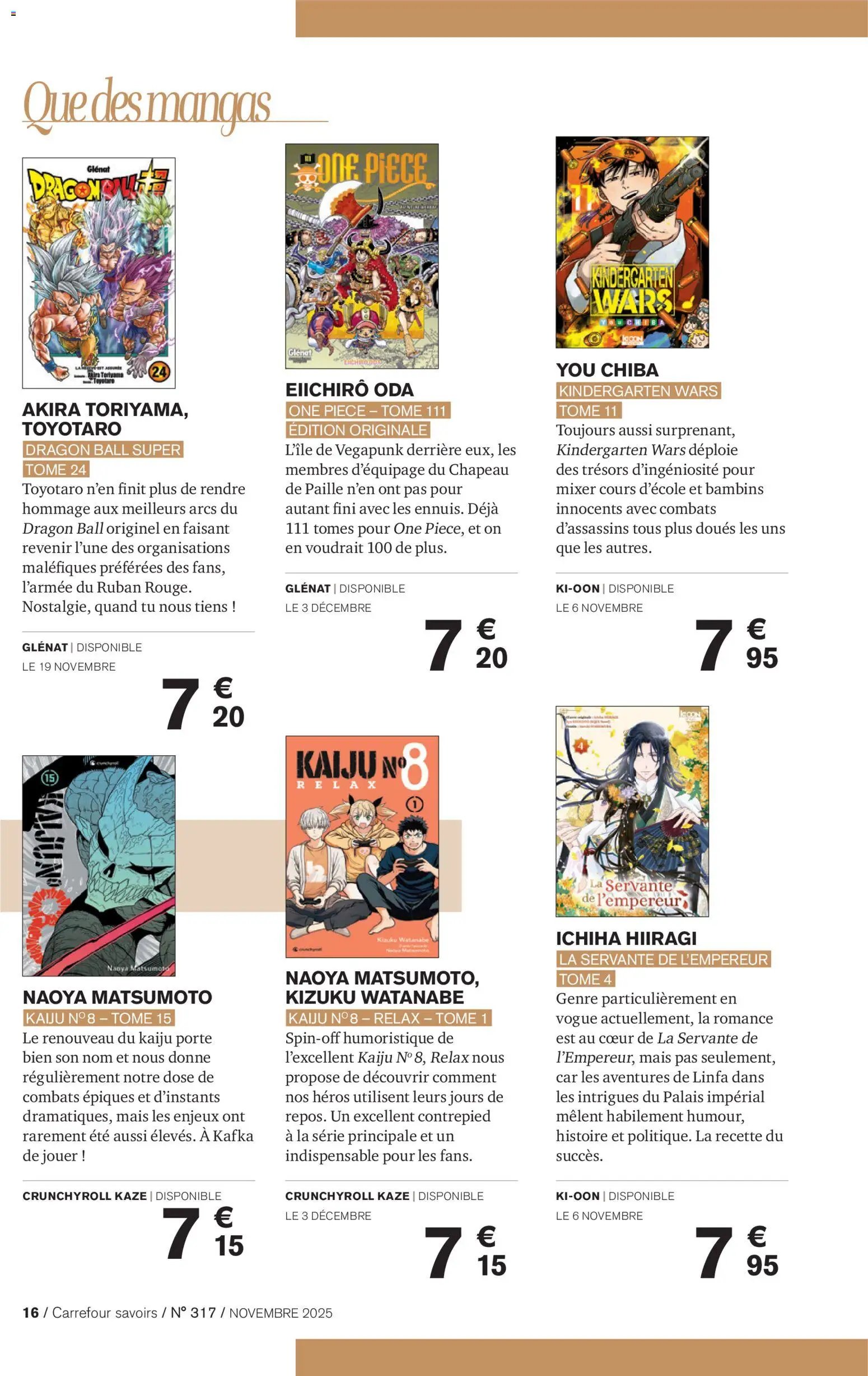 Carrefour contact Magazine