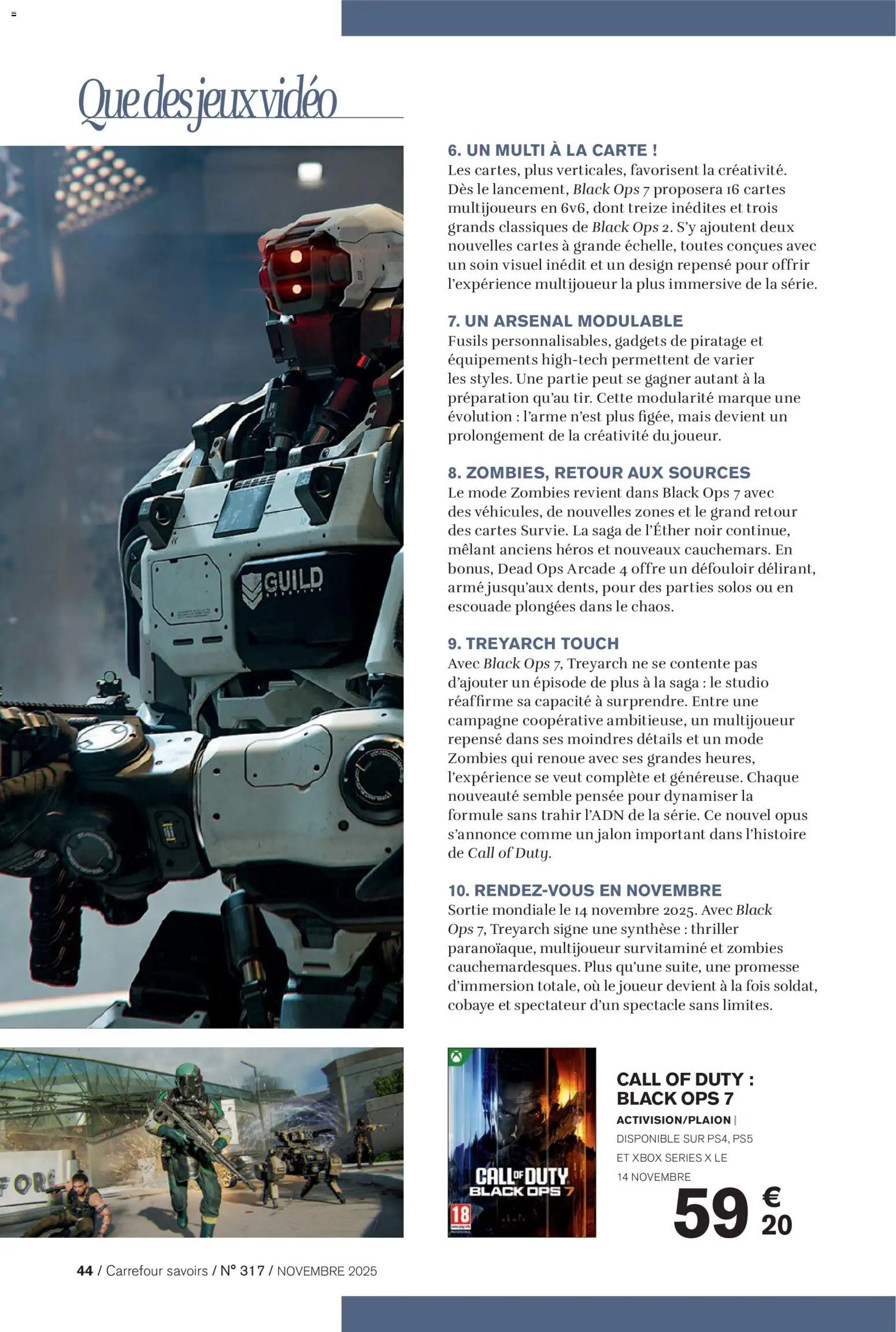 Carrefour contact Magazine