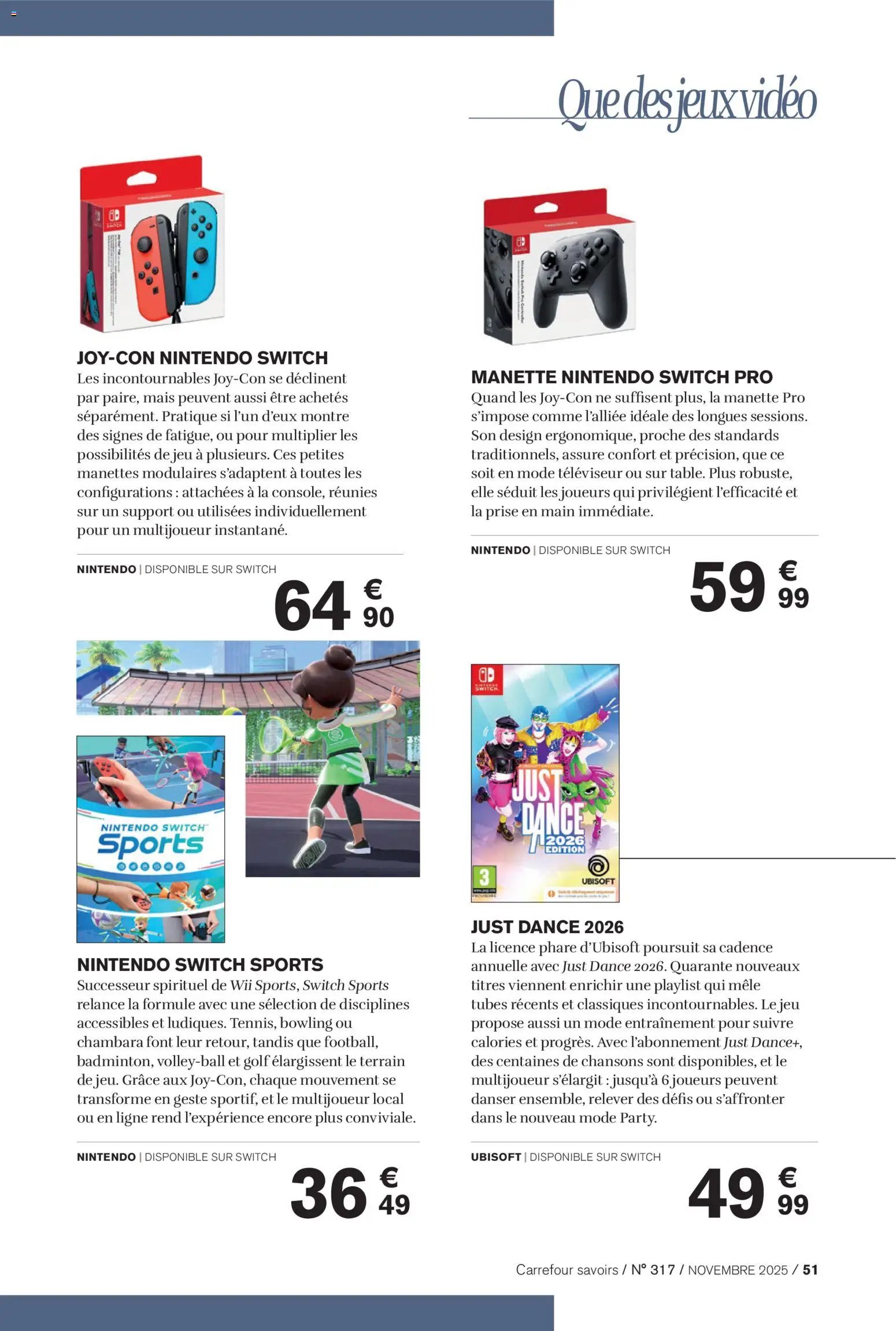 Carrefour contact Magazine