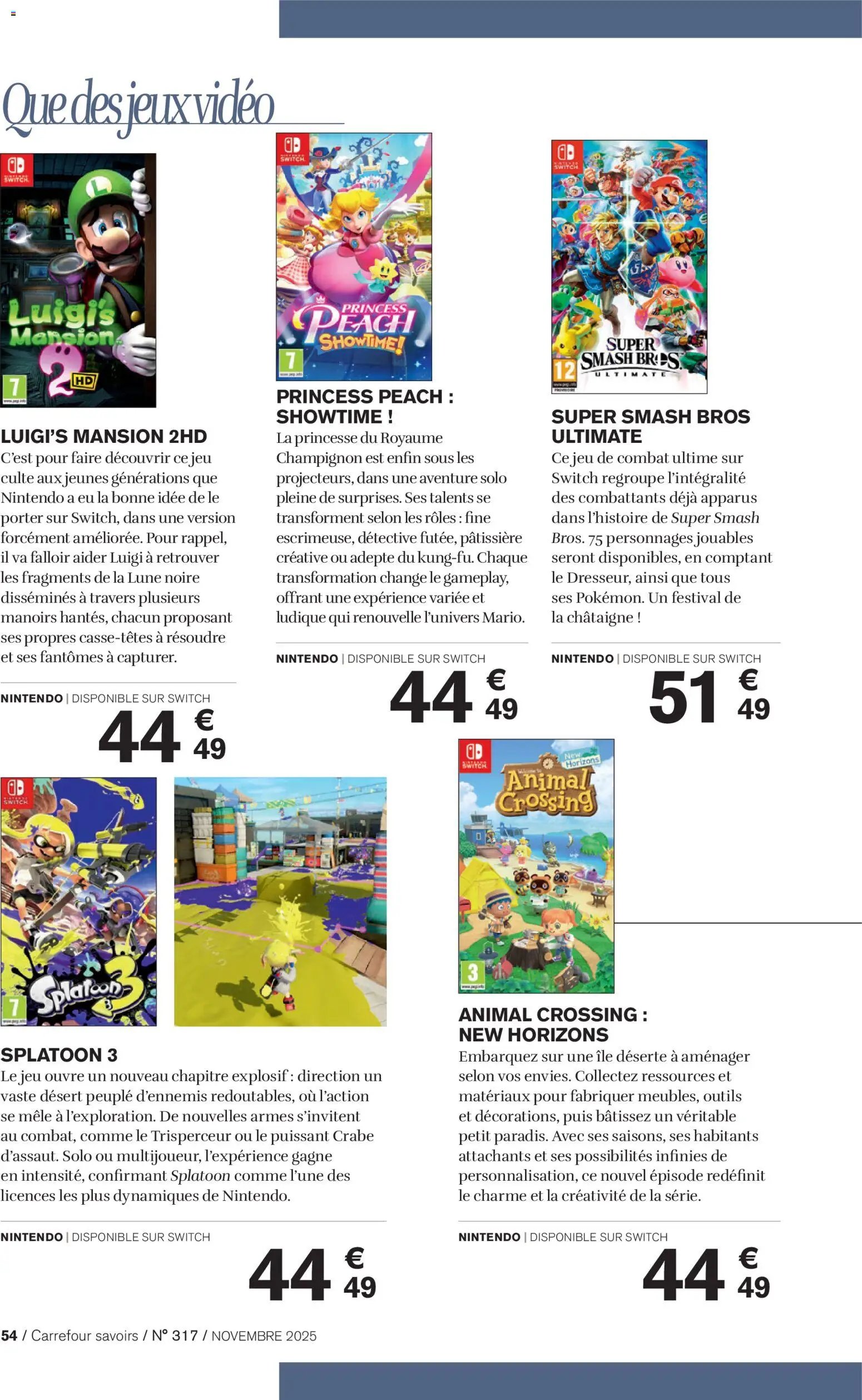 Carrefour contact Magazine