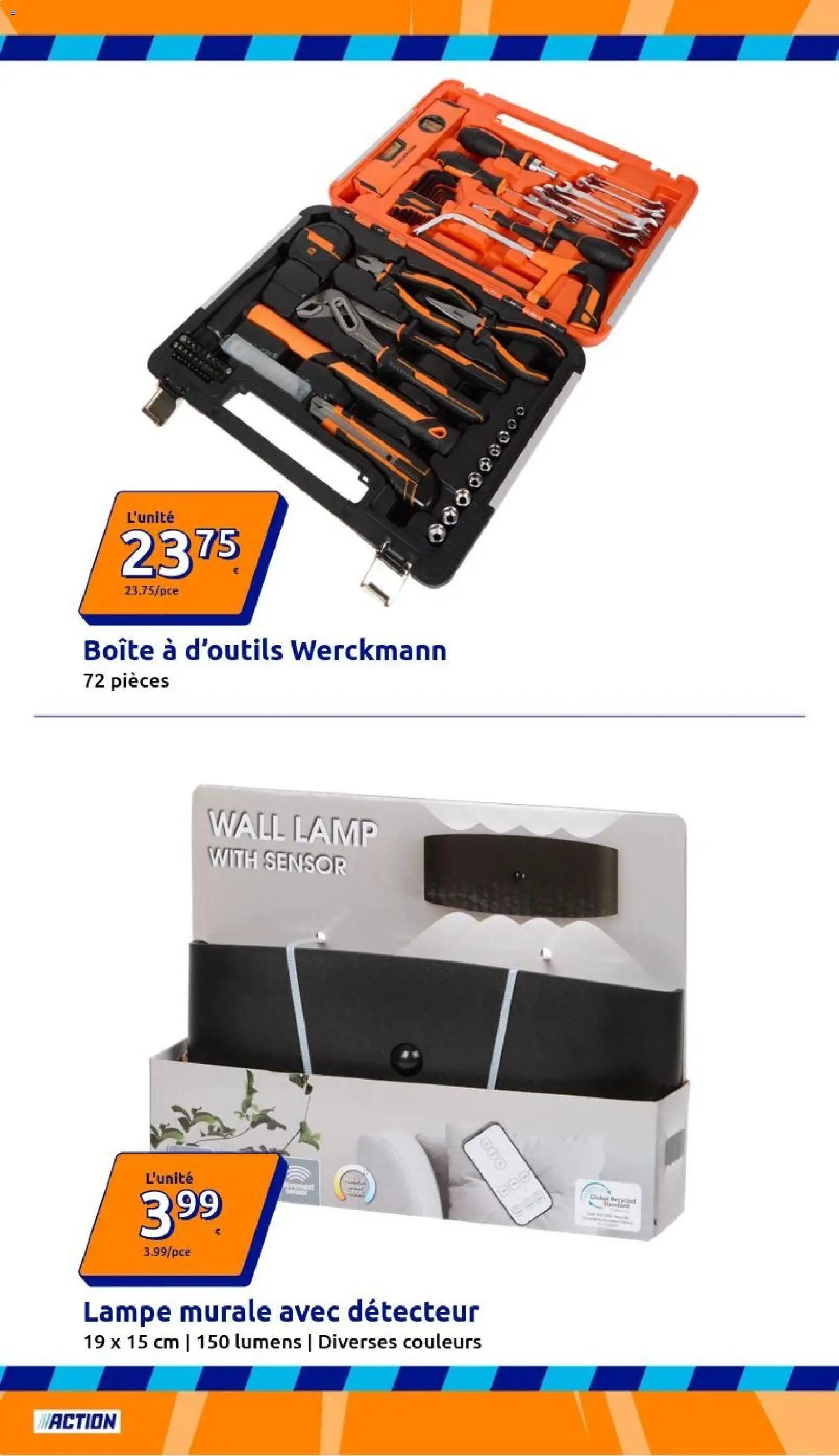 Action catalogue