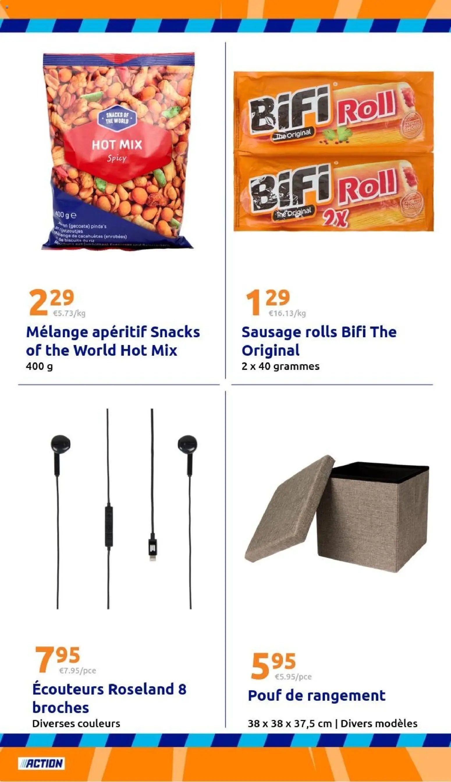 Action catalogue