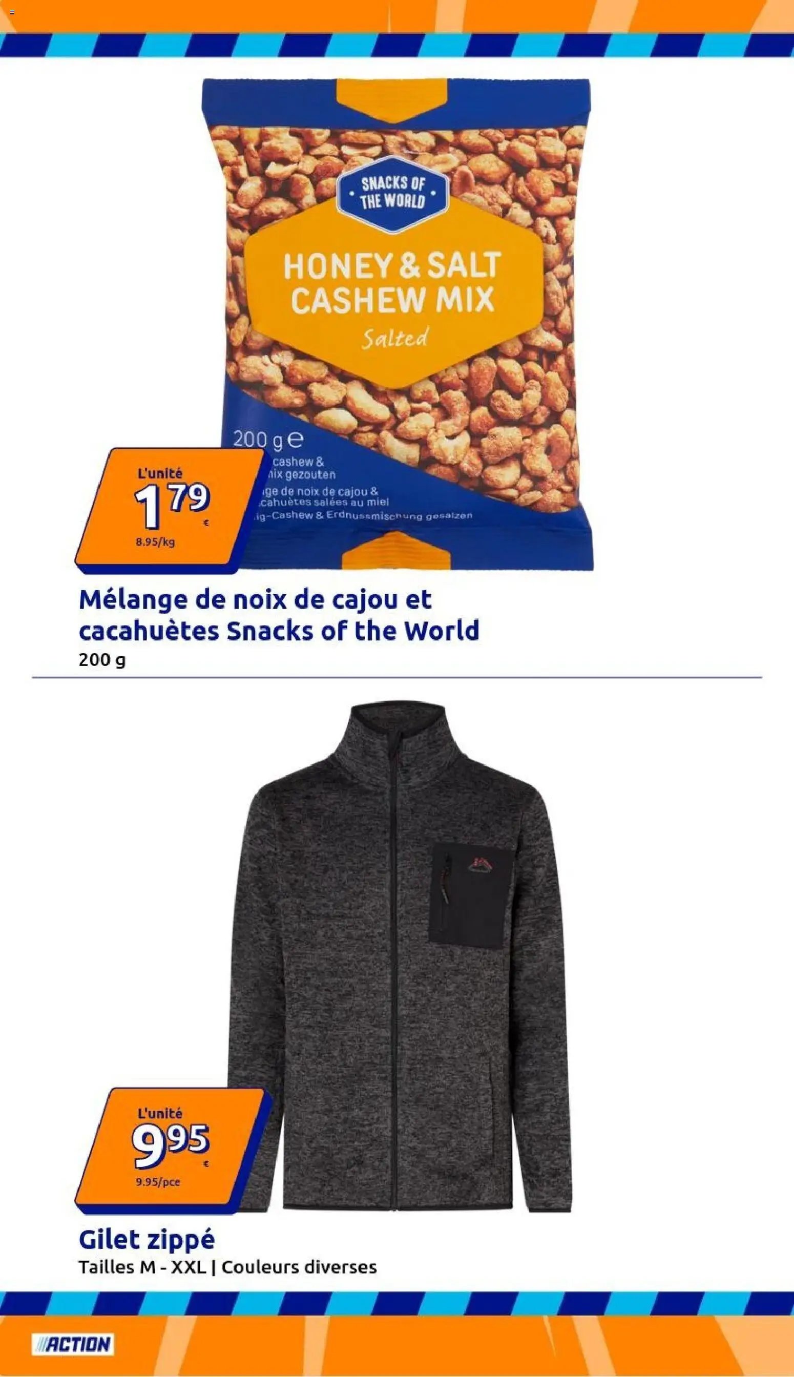 Action catalogue