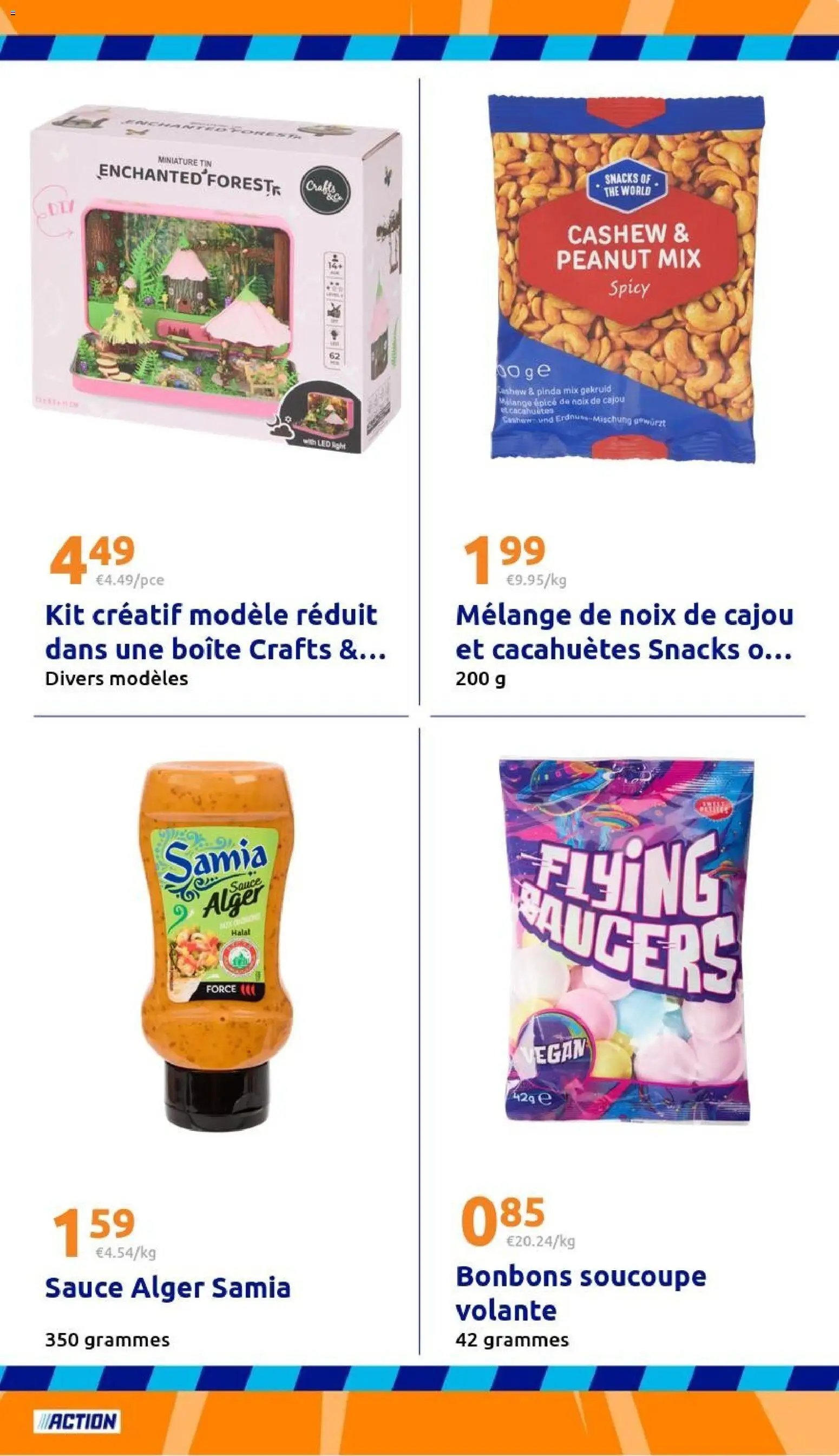 Action catalogue