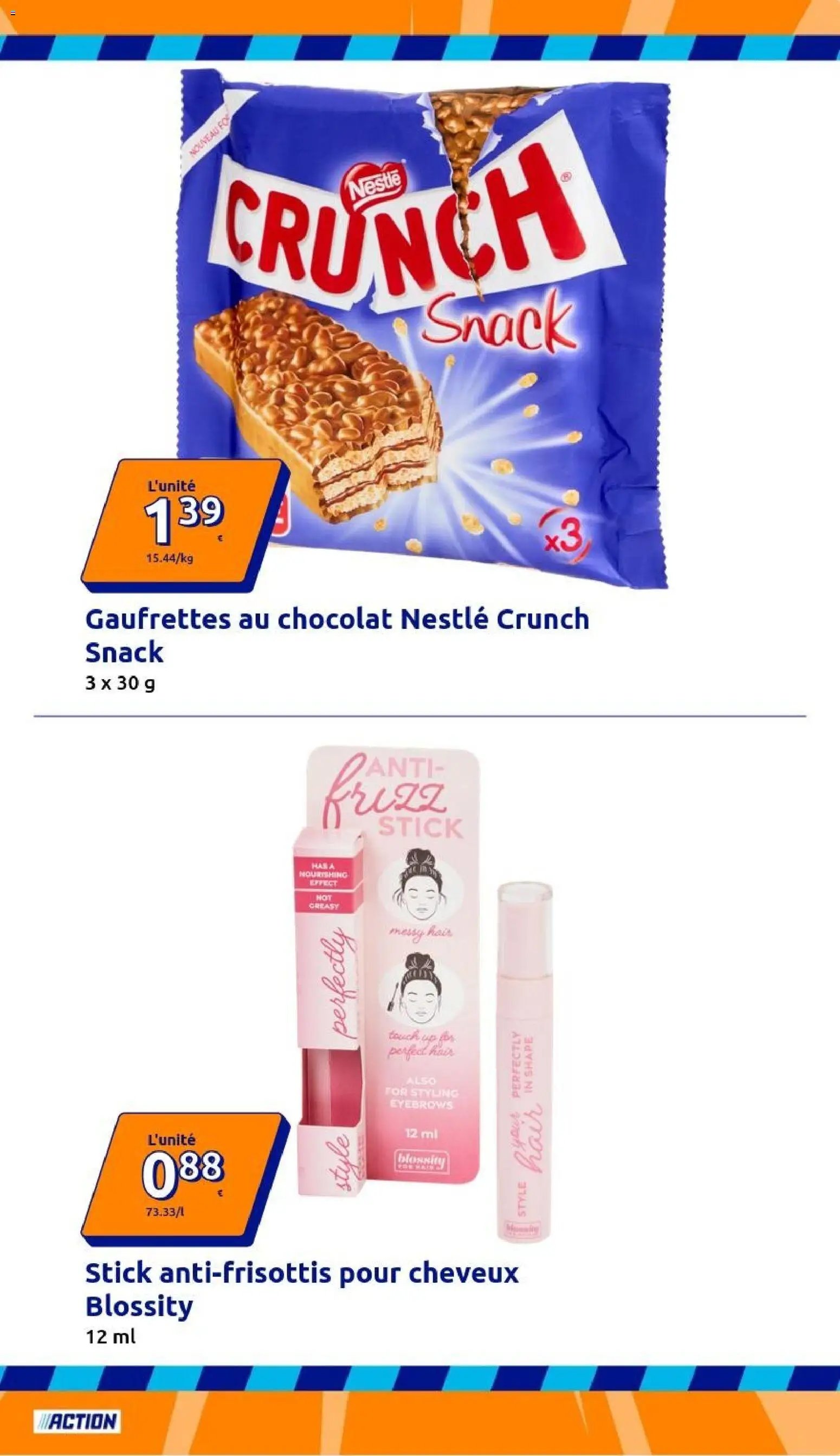 Action catalogue