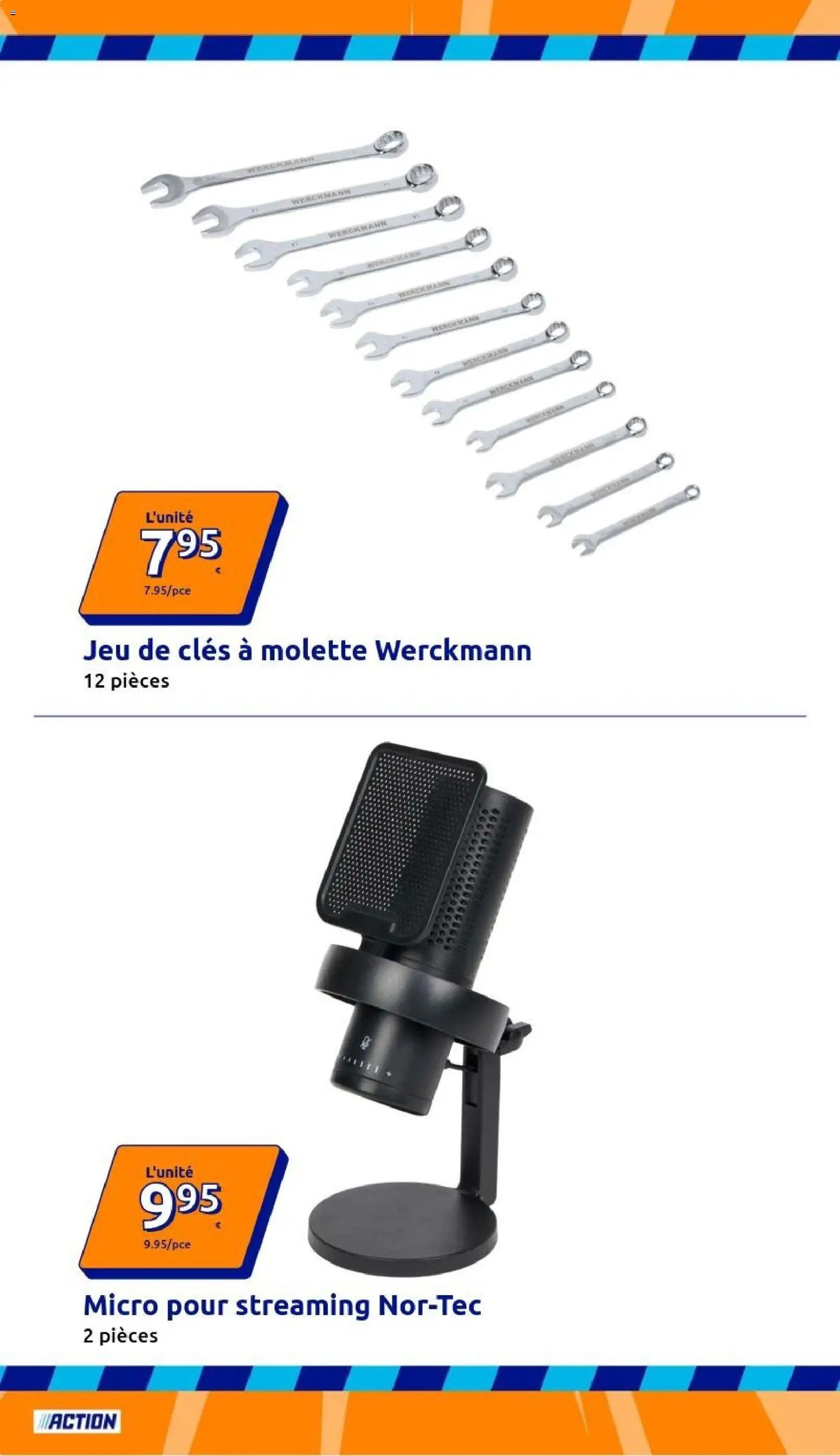 Action catalogue