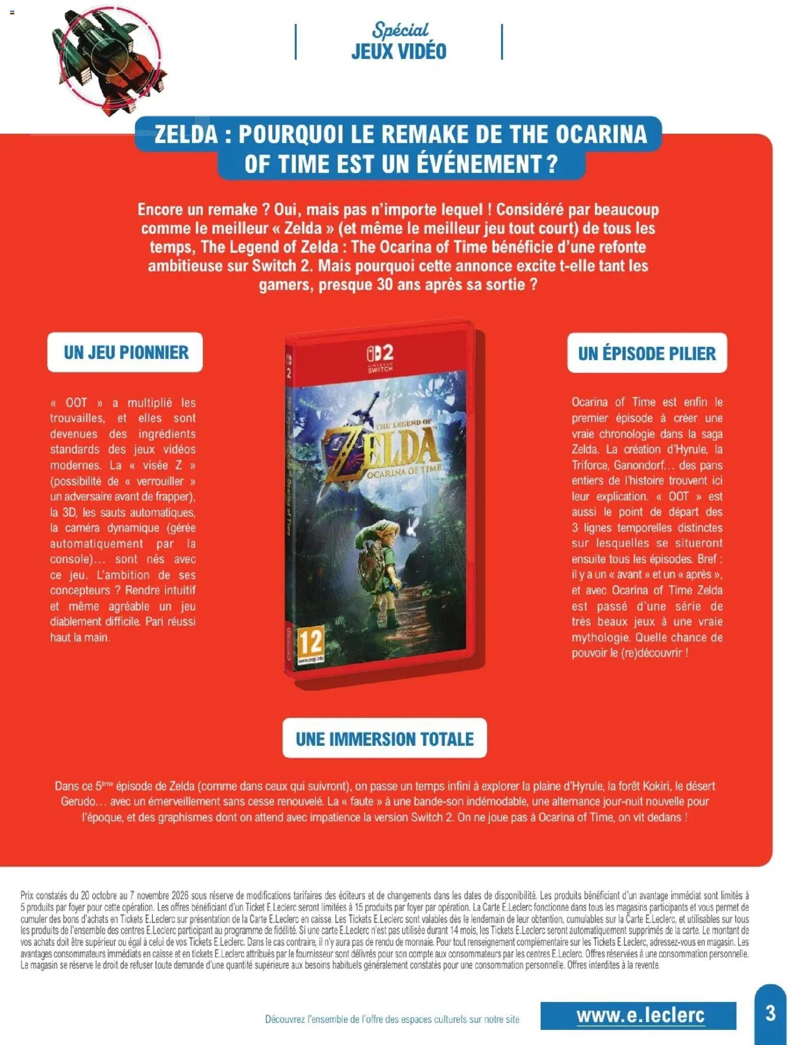 E.Leclerc Guide Jeu Vidéo