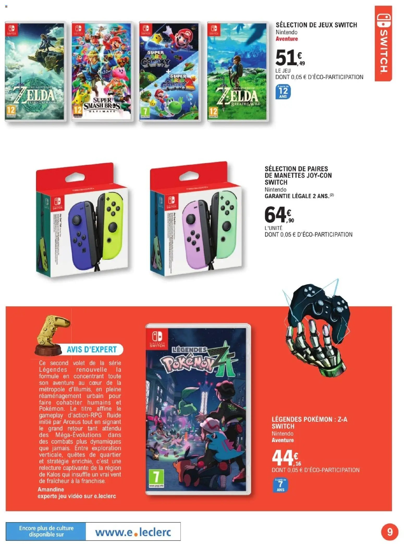 E.Leclerc Guide Jeu Vidéo