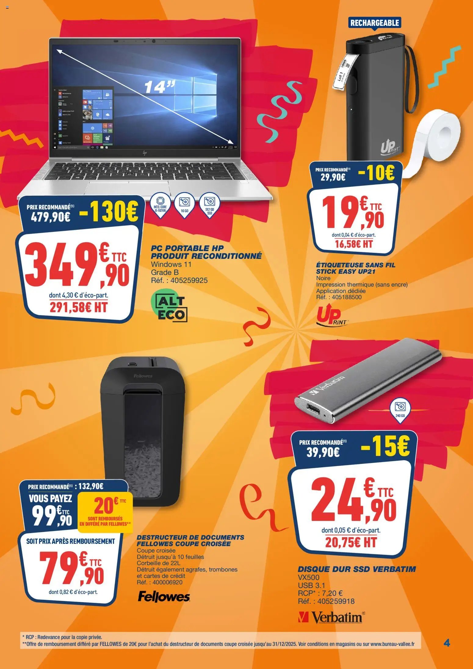 Bureau Vallée catalogue