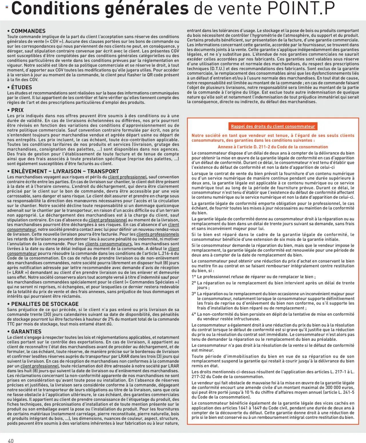Point.P catalogue (2025-06-03 - 2025-12-31)
