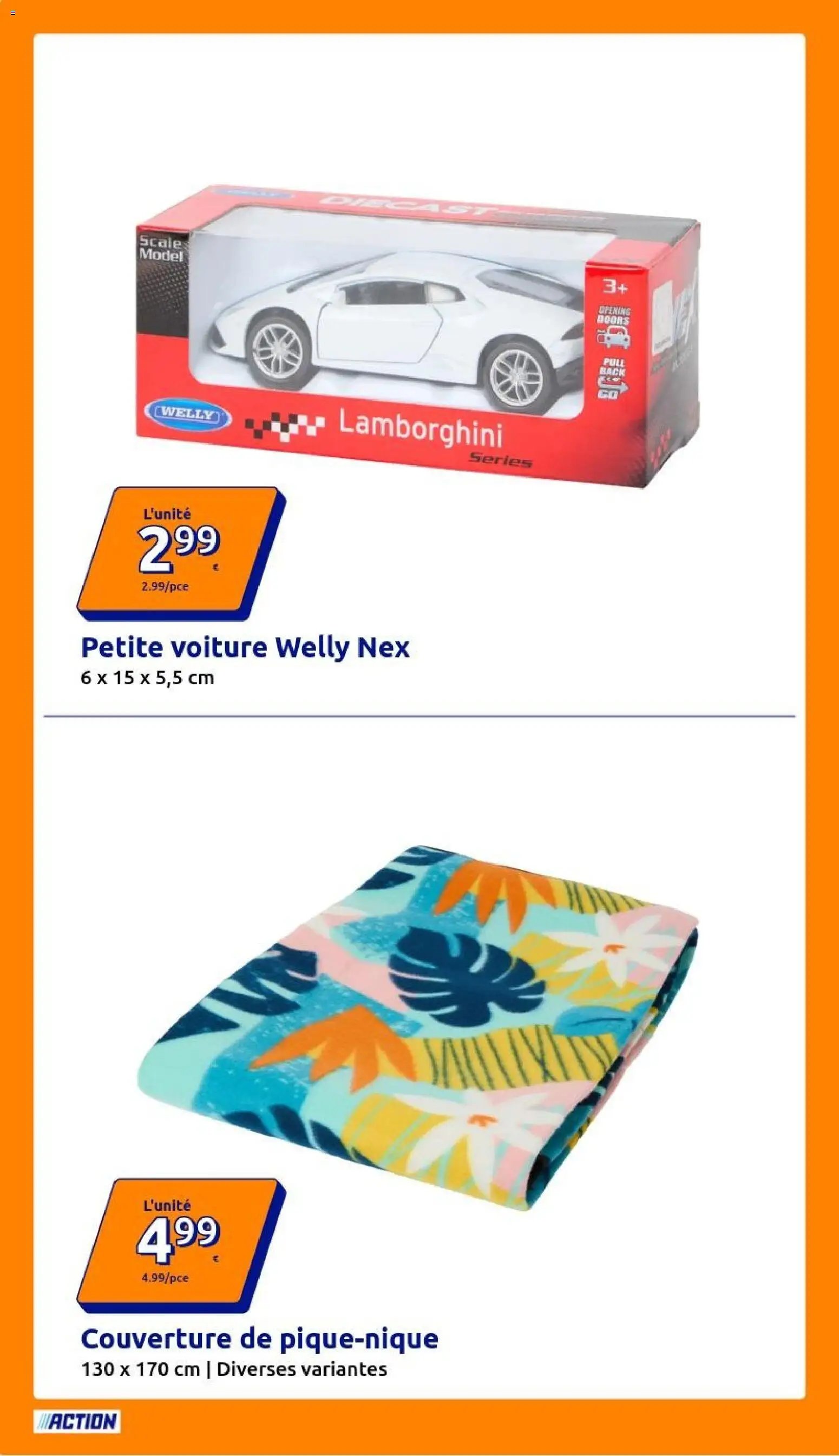 Action catalogue