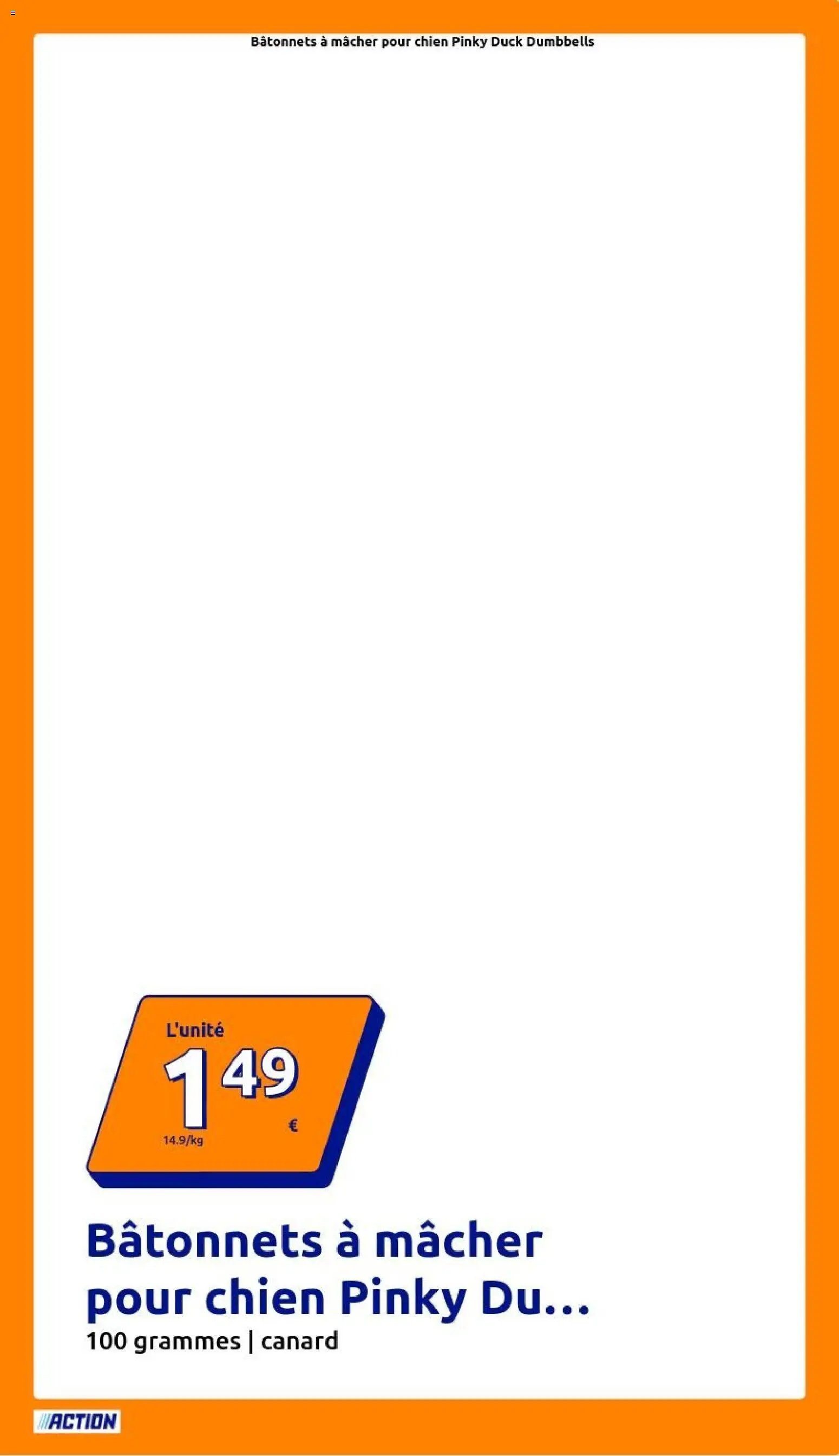 Action catalogue