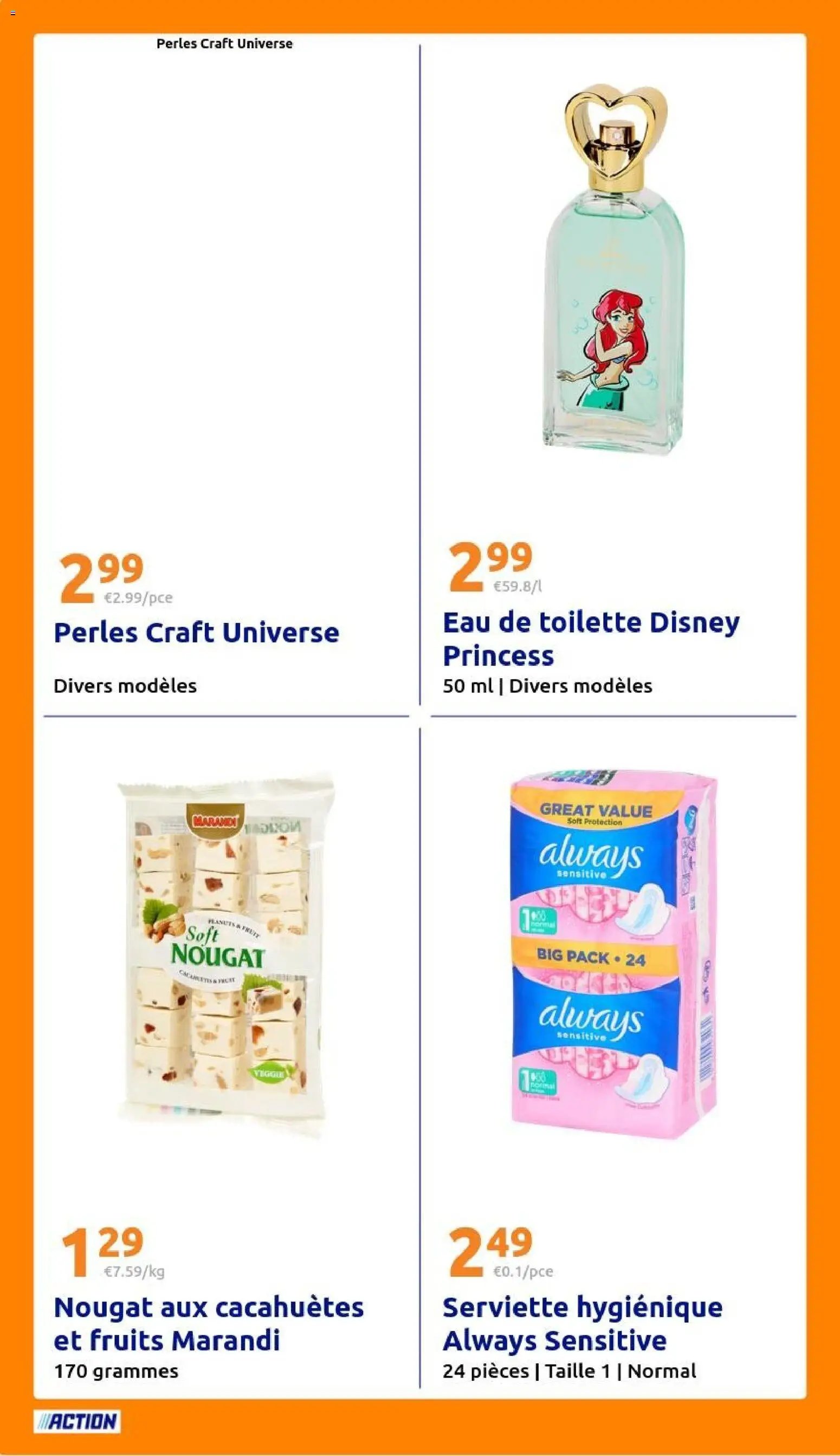 Action catalogue