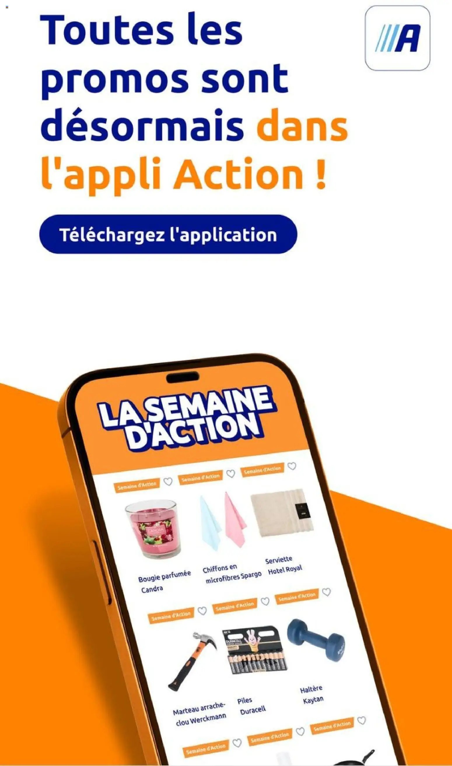 Action catalogue