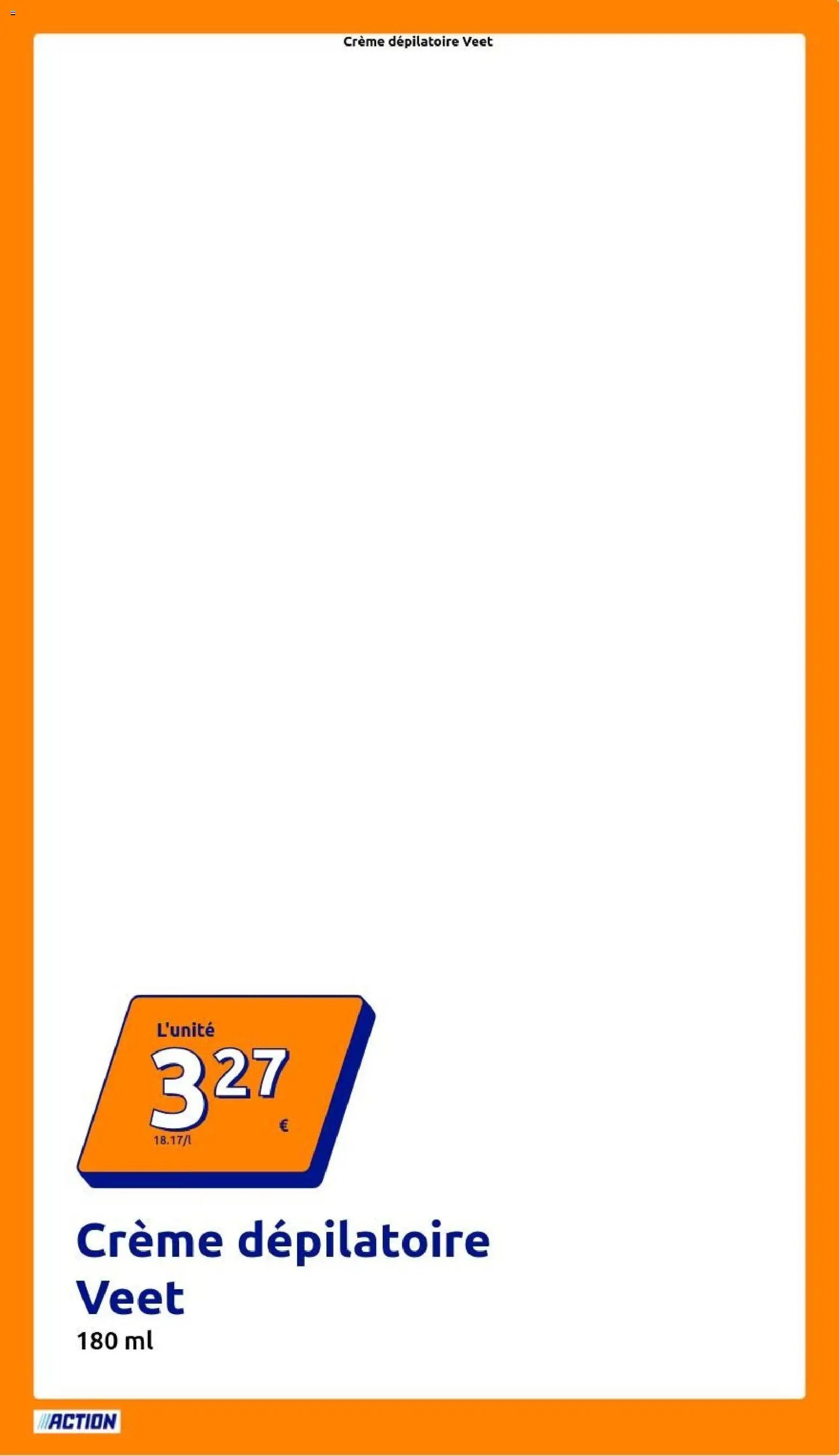 Action catalogue
