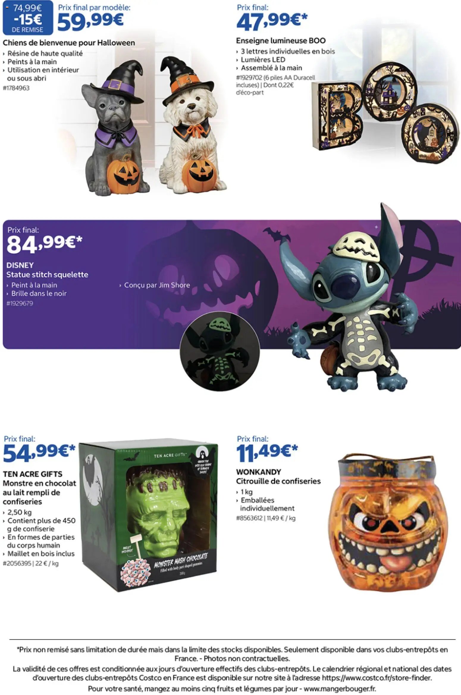 Costco Sélection Halloween