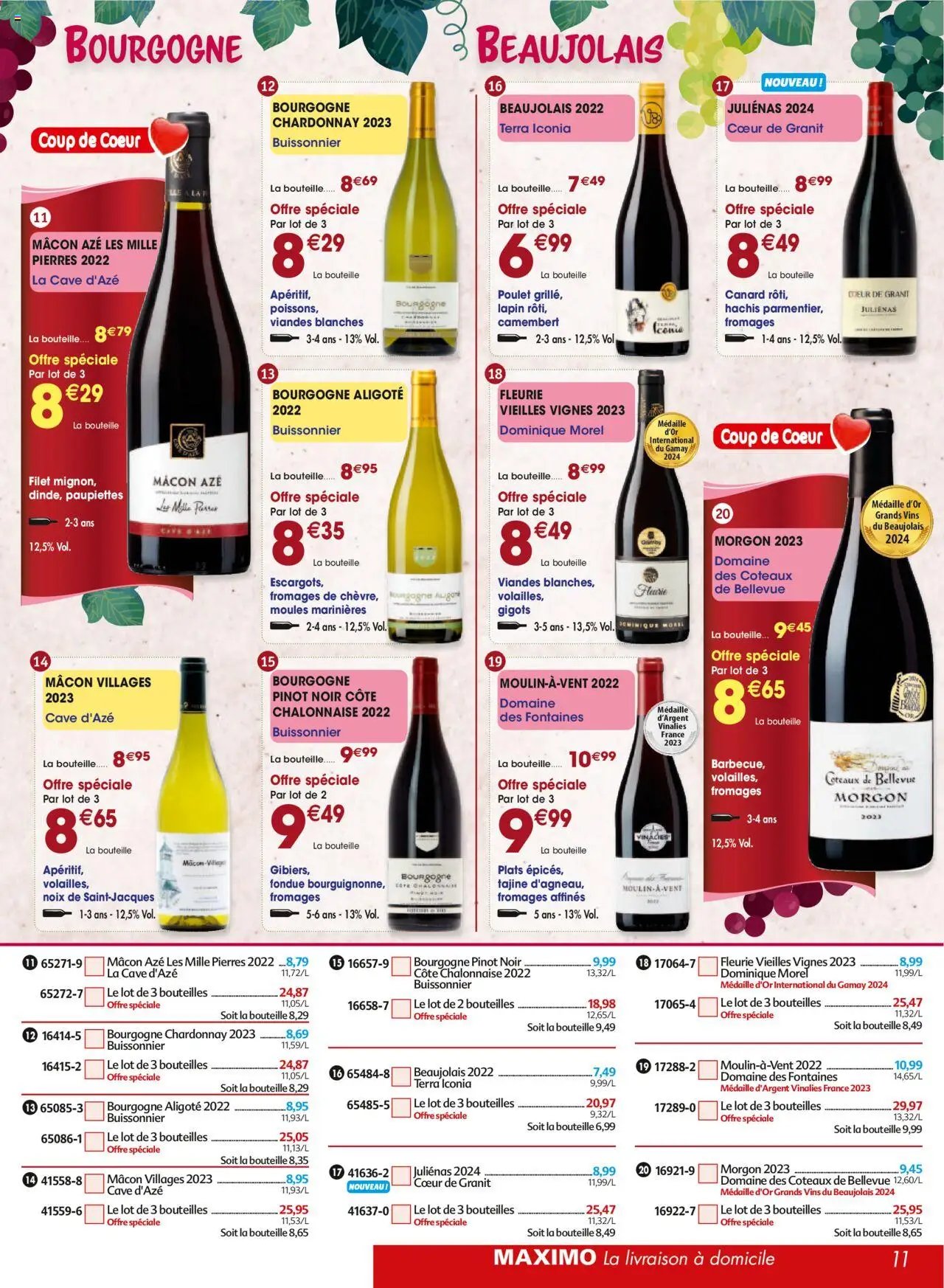 Maximo catalogue epicerie (2025-09-26 - 2025-10-23)