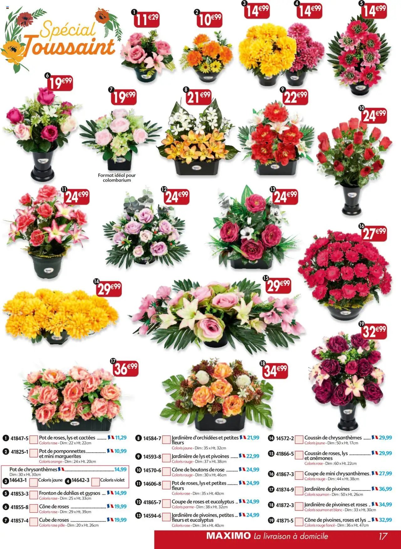 Maximo catalogue epicerie (2025-09-26 - 2025-10-23)