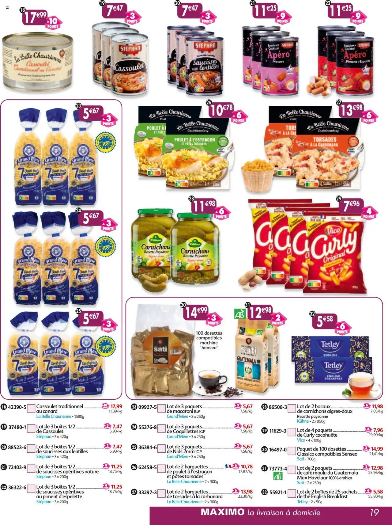 Maximo catalogue epicerie (2025-09-26 - 2025-10-23)