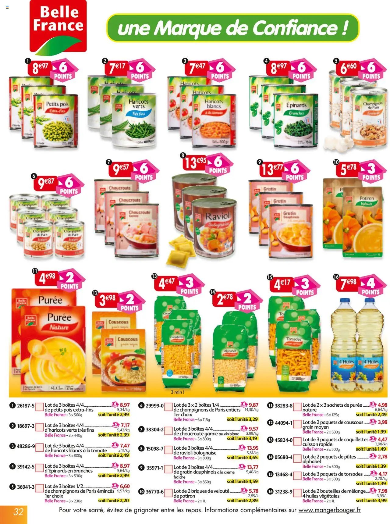 Maximo catalogue epicerie (2025-09-26 - 2025-10-23)