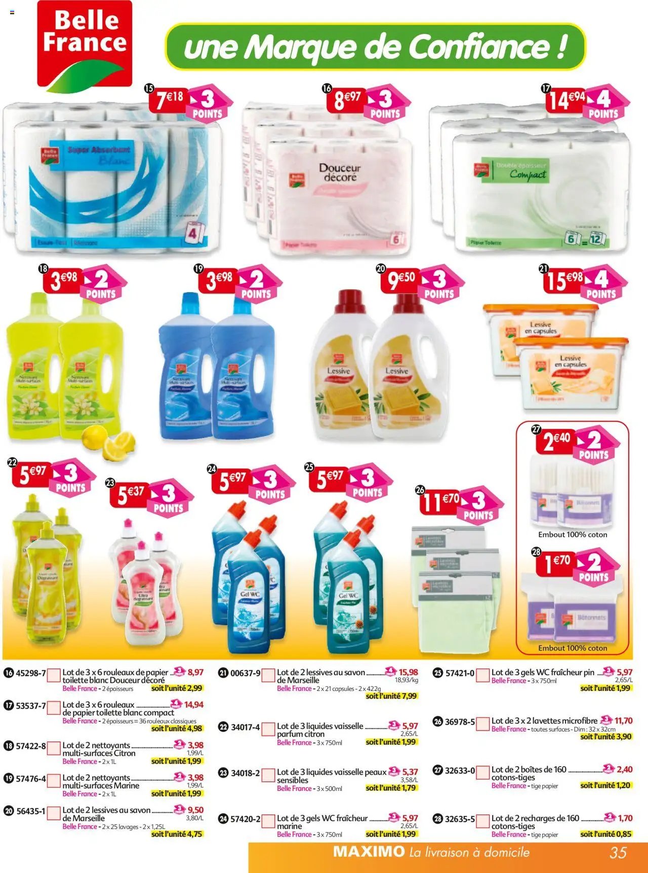 Maximo catalogue epicerie (2025-09-26 - 2025-10-23)