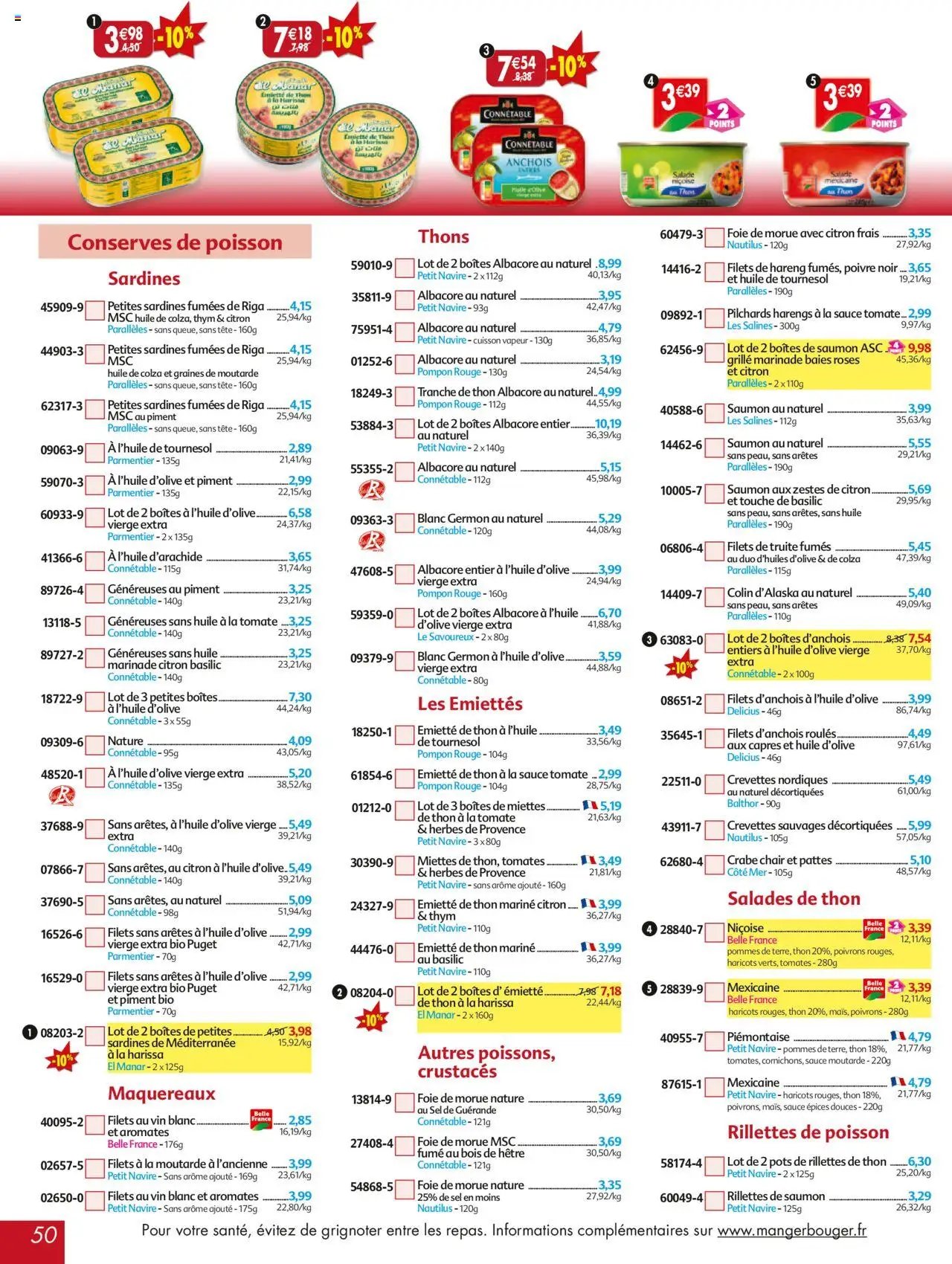 Maximo catalogue epicerie (2025-09-26 - 2025-10-23)