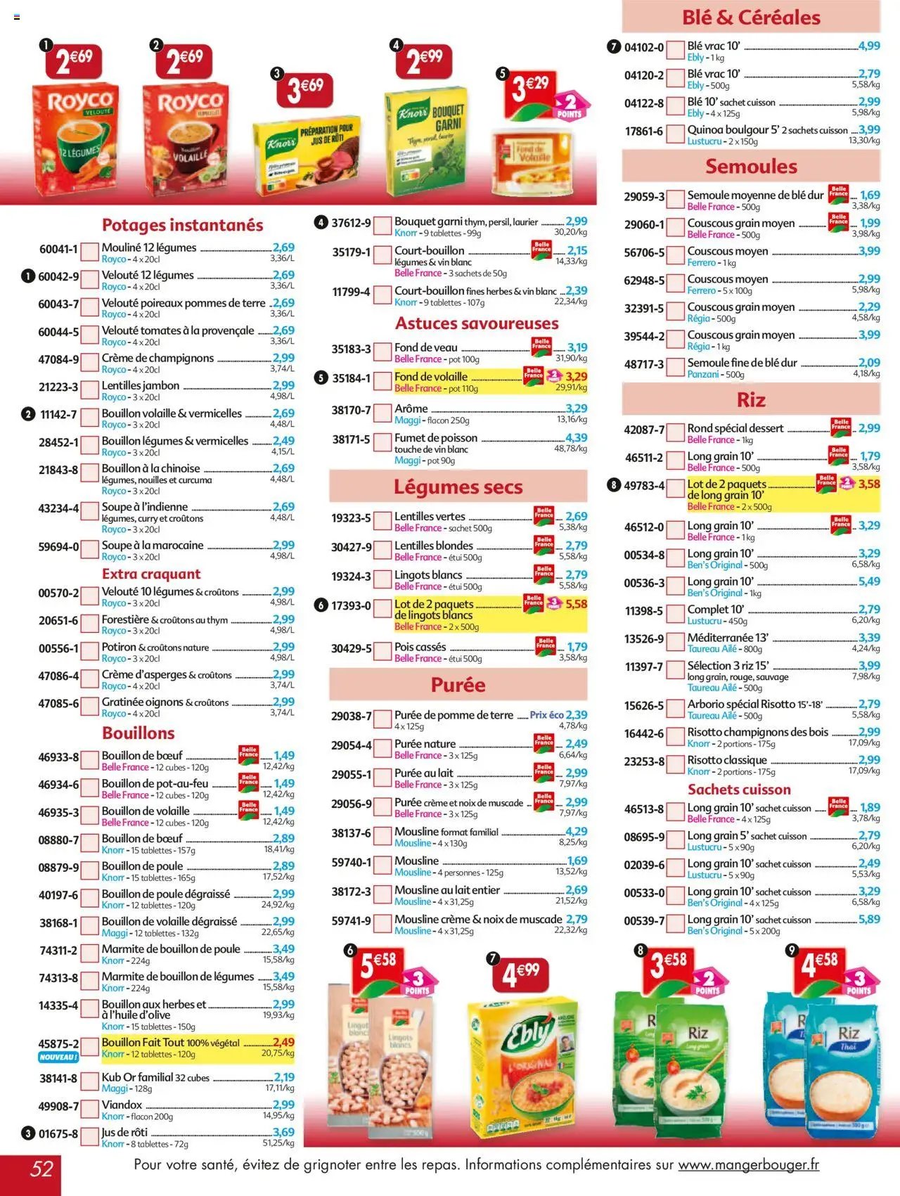 Maximo catalogue epicerie (2025-09-26 - 2025-10-23)
