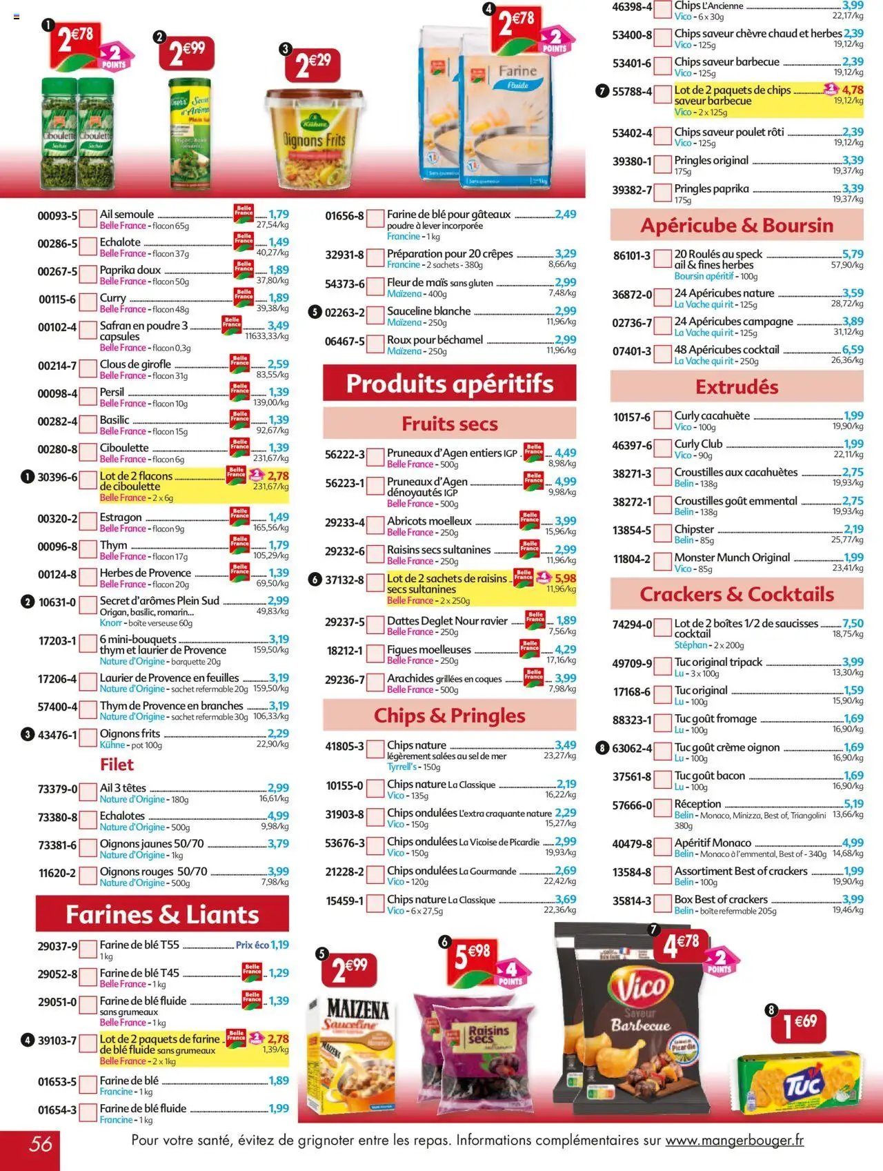 Maximo catalogue epicerie (2025-09-26 - 2025-10-23)