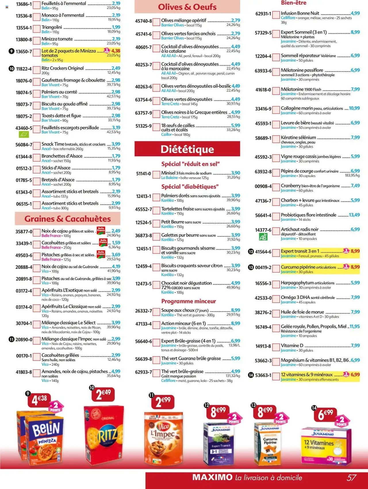 Maximo catalogue epicerie (2025-09-26 - 2025-10-23)