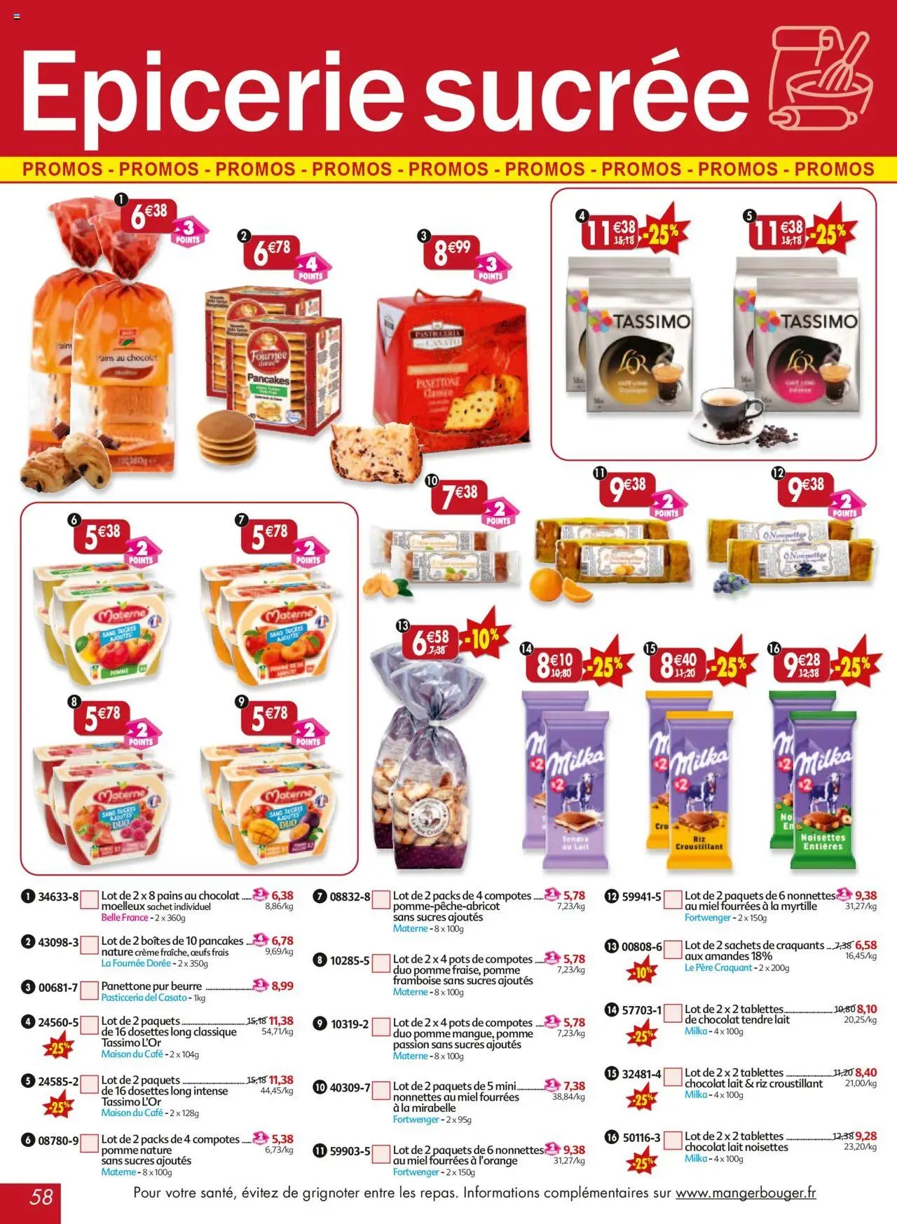 Maximo catalogue epicerie (2025-09-26 - 2025-10-23)
