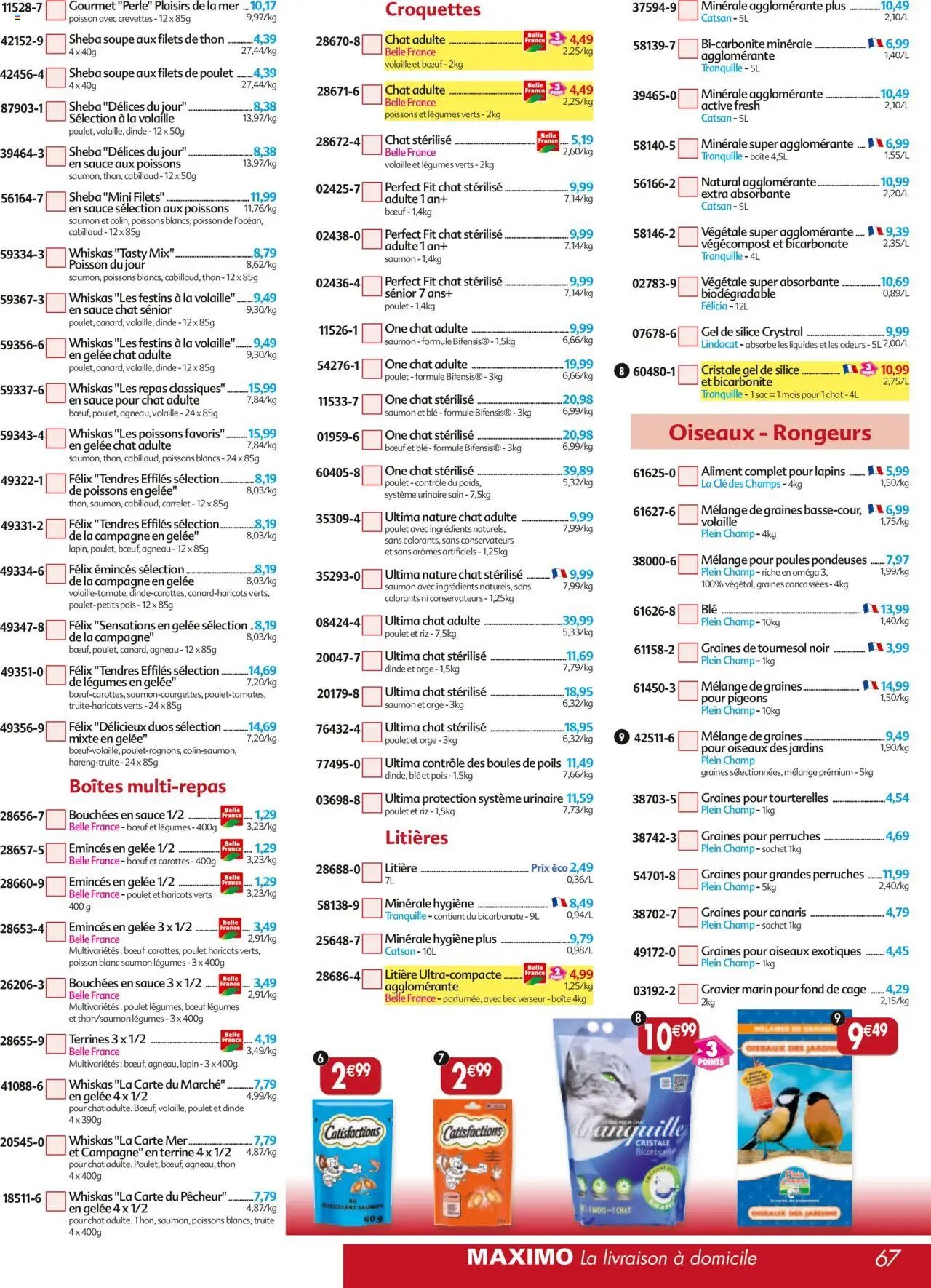 Maximo catalogue epicerie (2025-09-26 - 2025-10-23)