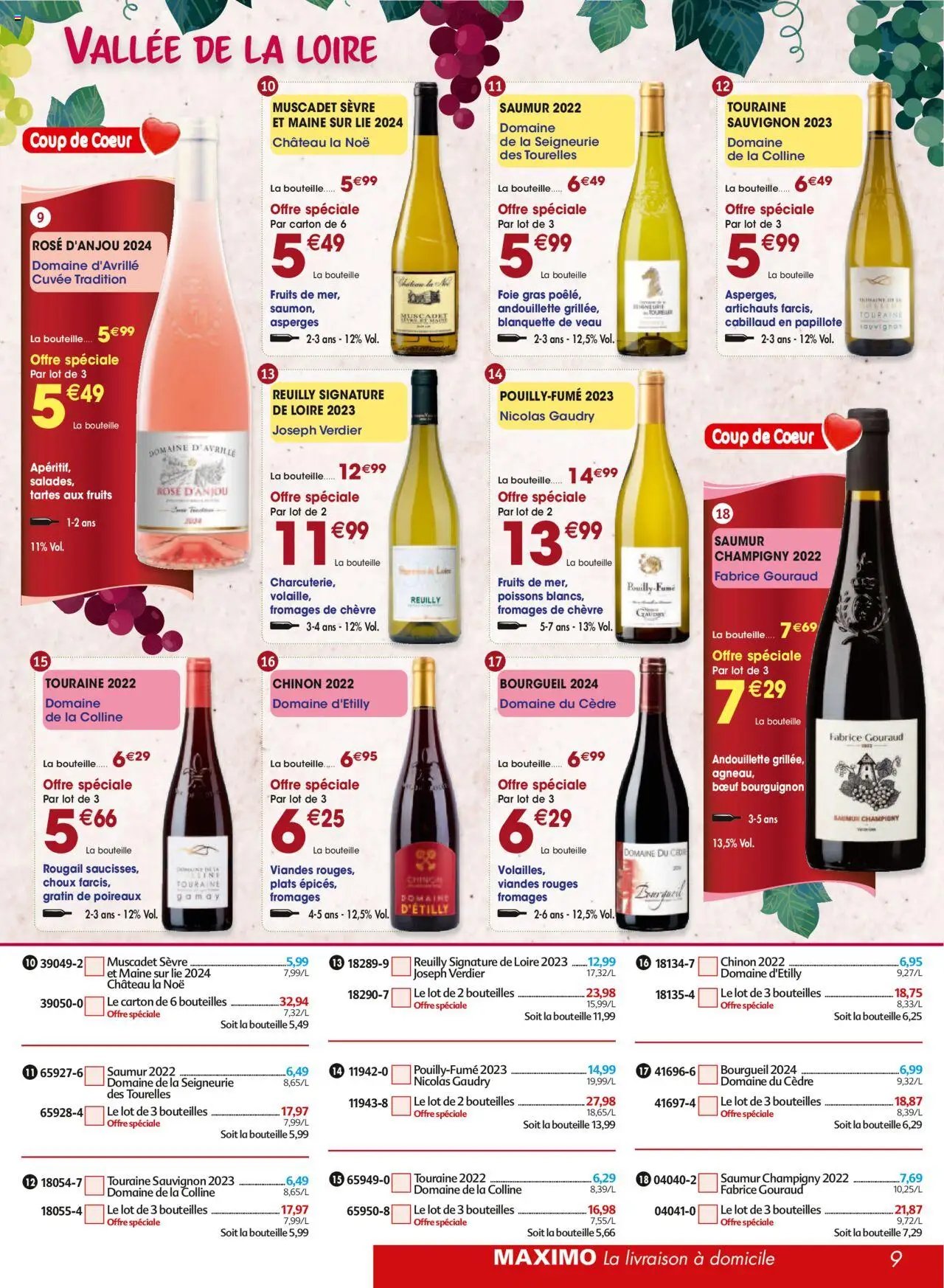 Maximo catalogue epicerie (2025-09-26 - 2025-10-23)