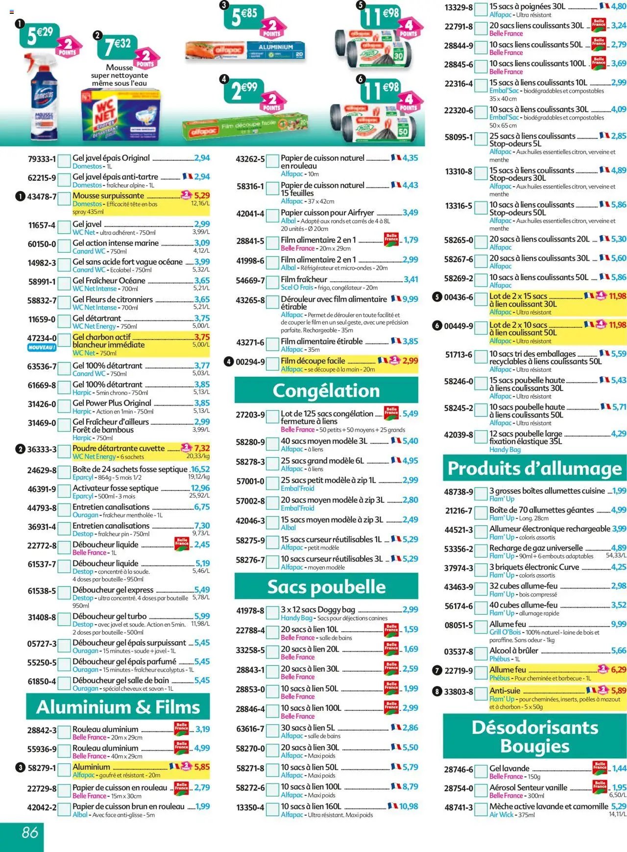 Maximo catalogue epicerie (2025-09-26 - 2025-10-23)