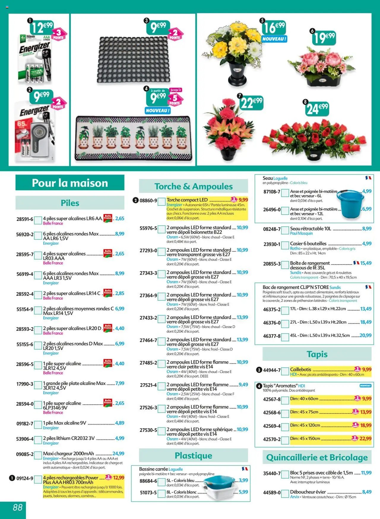Maximo catalogue epicerie (2025-09-26 - 2025-10-23)