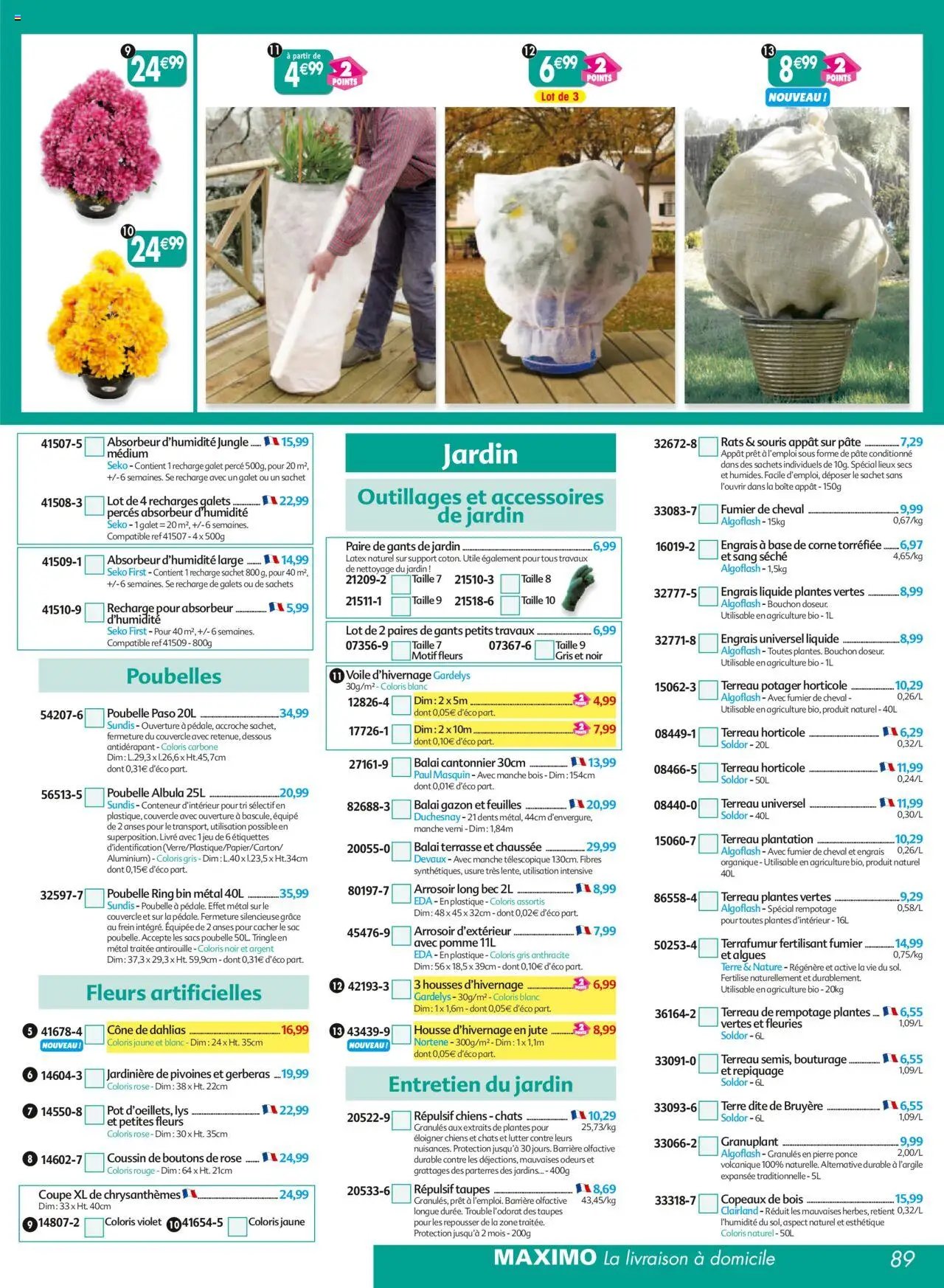 Maximo catalogue epicerie (2025-09-26 - 2025-10-23)